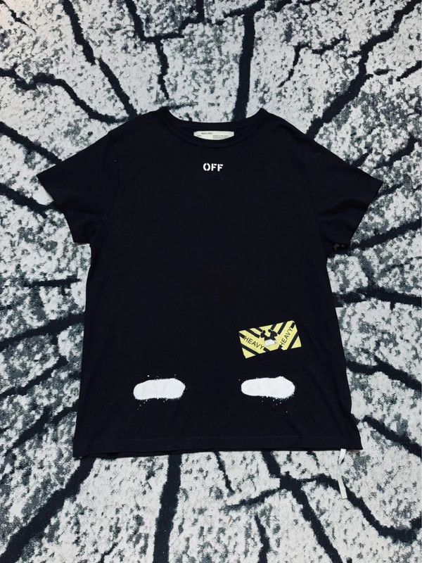 Off-White Vintage Offwhite t-shirt black logo white M Size US M / EU 48-50 / 2 - 1 Thumbnail