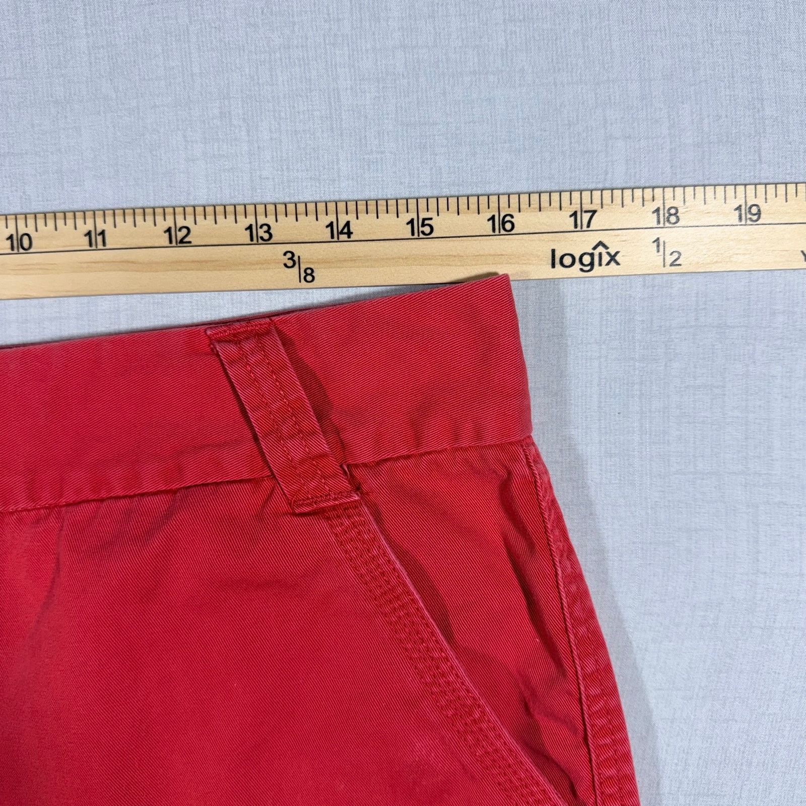 J.Crew J.Crew Classic City Fit Chino Shorts FadedWashed Womens 6 Size 28" / US 6 / IT 42 - 8 Thumbnail