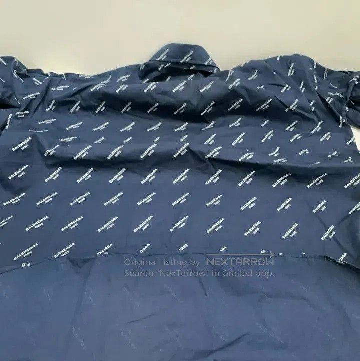 Balenciaga Balenciaga Letter Print Long Sleeve Shirt. Size US M / EU 48-50 / 2 - 9 Thumbnail