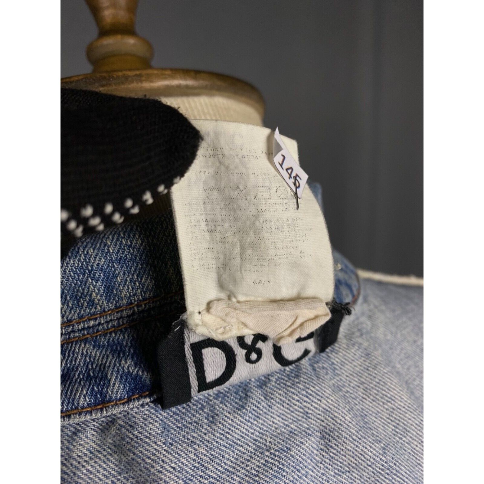 Dolce & Gabbana RARE! Dolce&Gabbana Vintage Men's Blue Denim Vest Size 40/54 Size US L / EU 52-54 / 3 - 11 Thumbnail