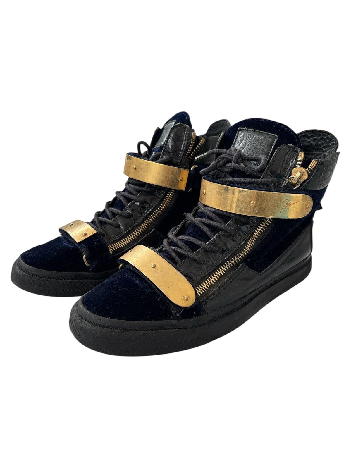 Giuseppe Zanotti Coby Double Straps Sneakers Size US 9 / EU 42 - 1 Thumbnail