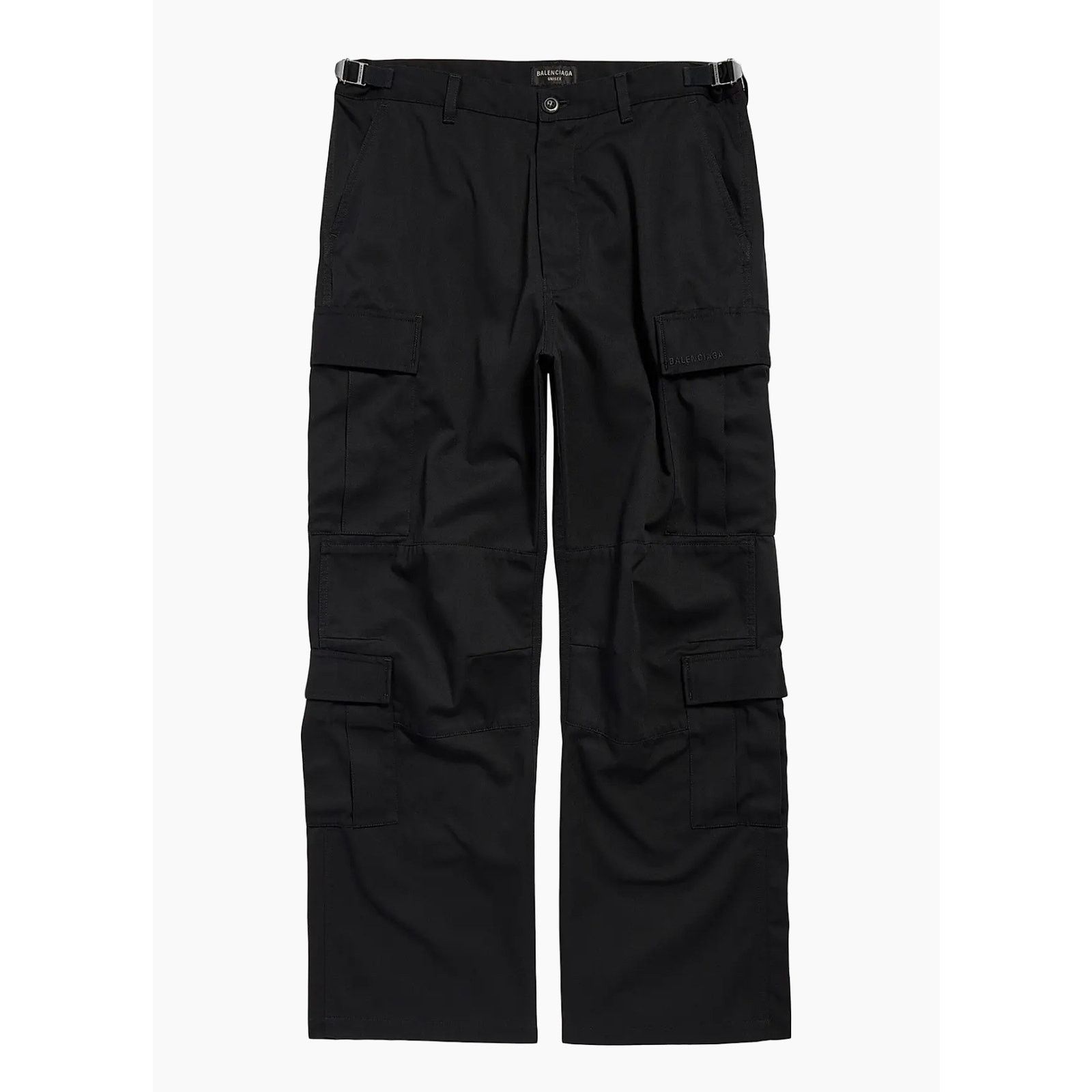Balenciaga Balenciaga Regular Cargo Unisex Pants in Black XS Size 27" / US 4 / IT 40 - 2 Thumbnail