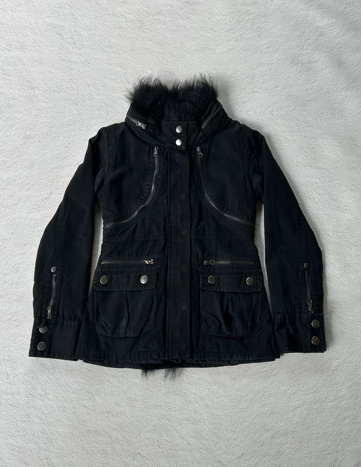 Lip Service 2000s Lip Service Vkei Fur Jacket Size US M / EU 48-50 / 2 - 1 Thumbnail