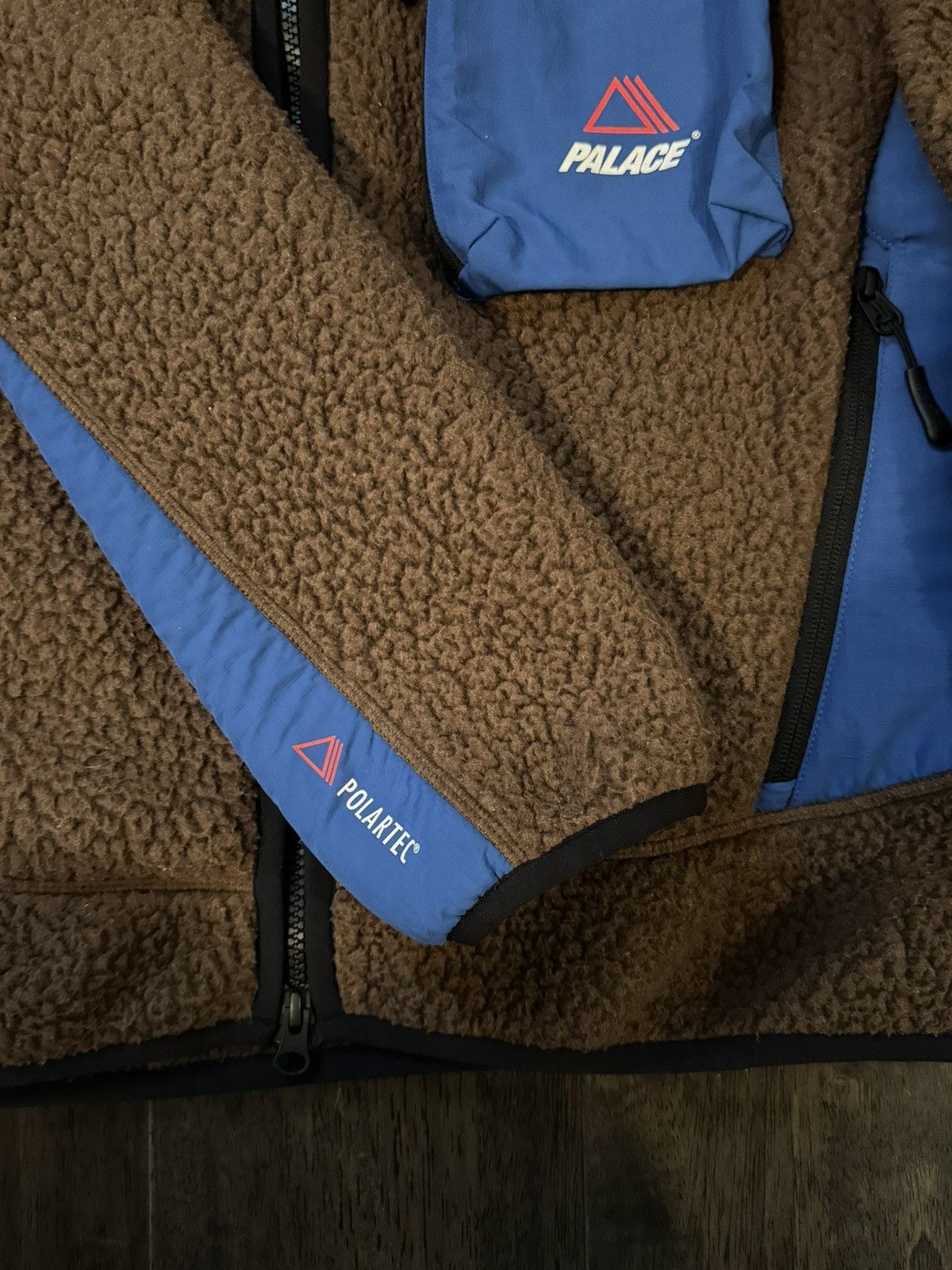 Palace Palace x Polartec Go-Go Jacket Fleece - Brown - M Size US M / EU 48-50 / 2 - 3 Thumbnail
