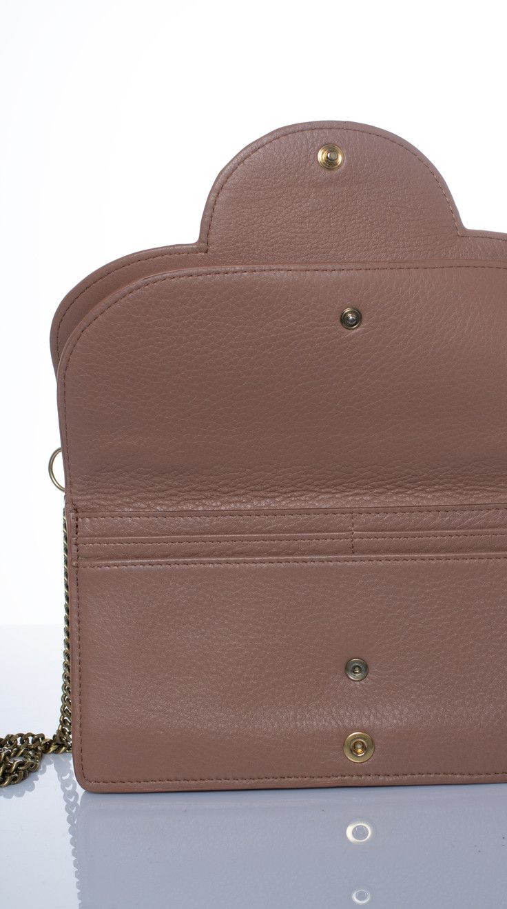 See by Chloe See By Chloe, Polina scallop leather evening bag Size ONE SIZE - 7 Thumbnail