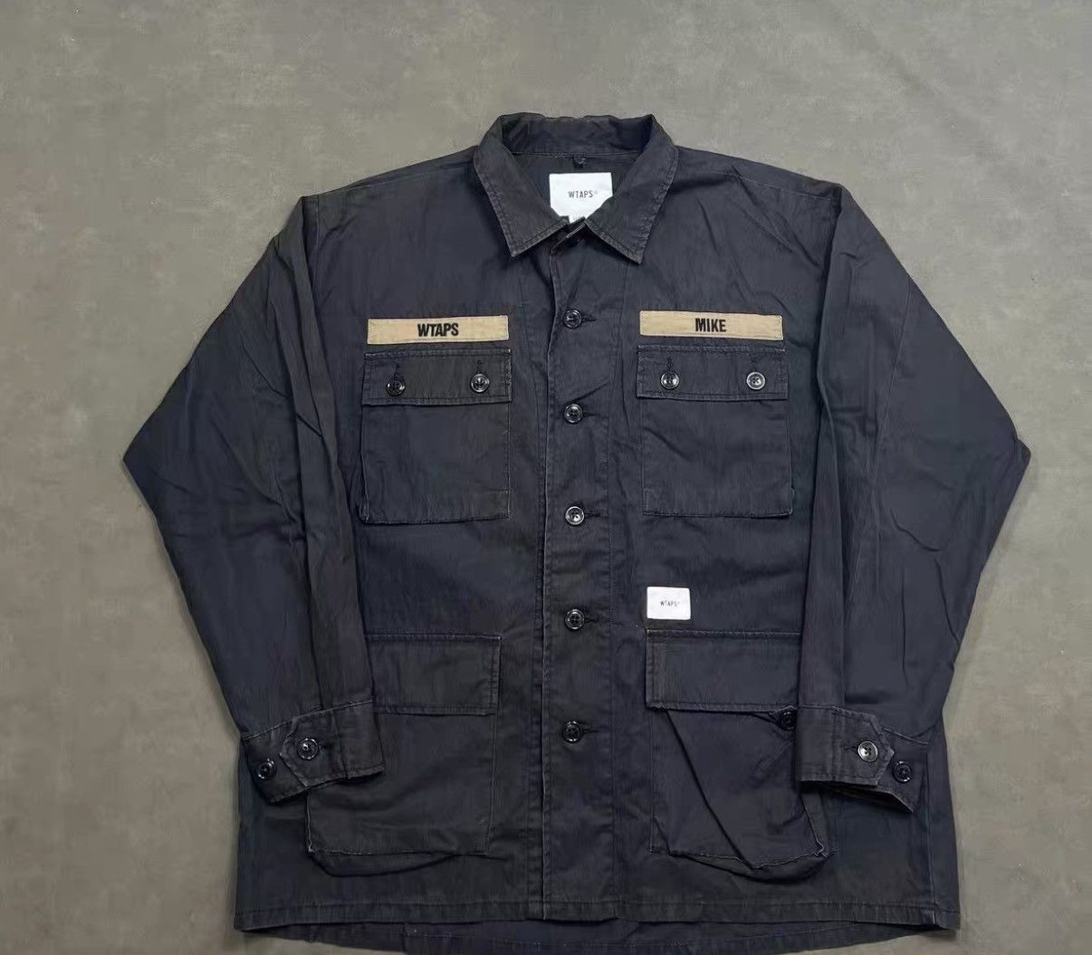 Wtaps WTAPS JUNGLE LS 01 Four-Pocket Jacket Shirt J16 Size US S / EU 44-46 / 1 - 1 Thumbnail