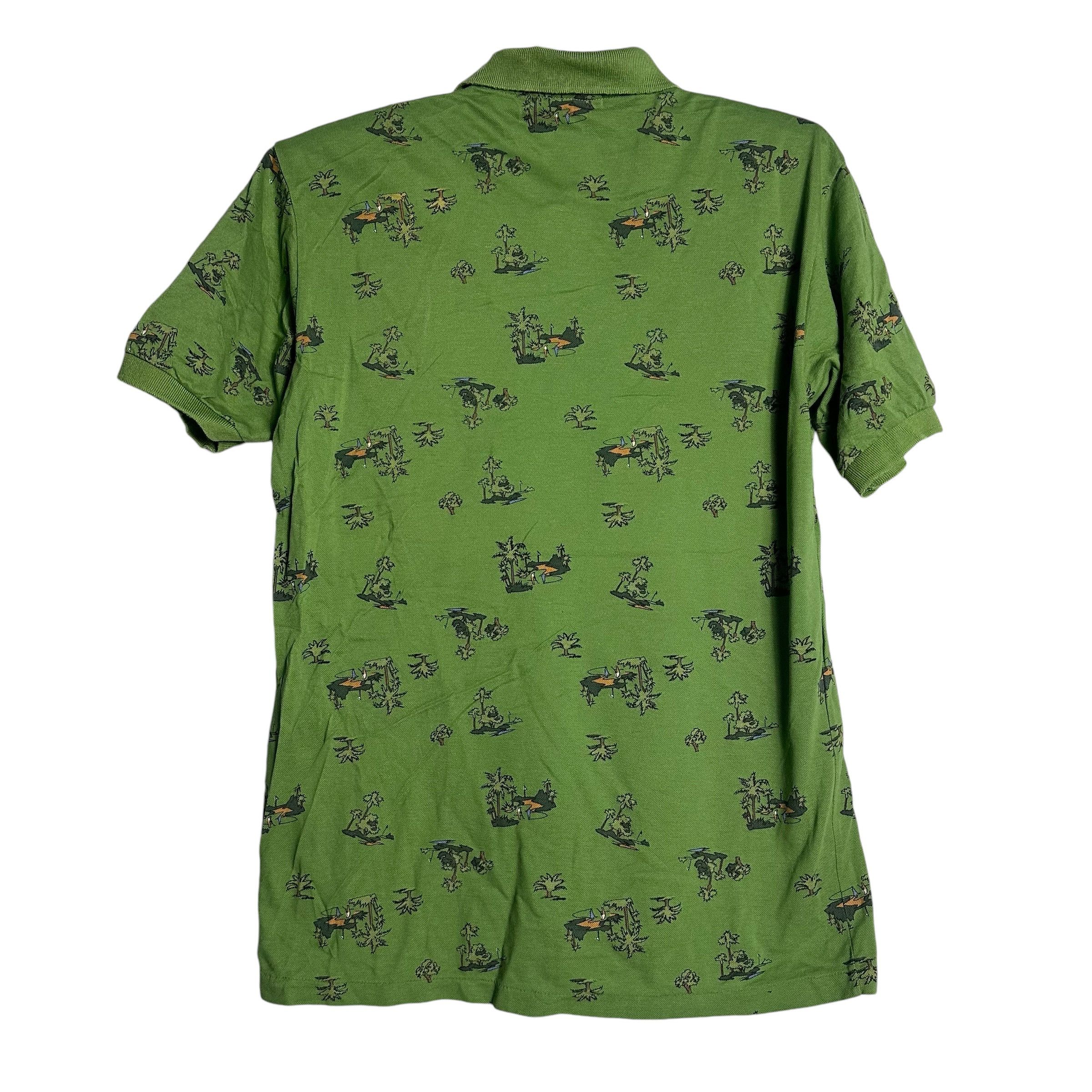 Vintage 🔥RARE🔥Vintage Creek Keeper Golf All Print Polo Shirt Size US L / EU 52-54 / 3 - 3 Thumbnail