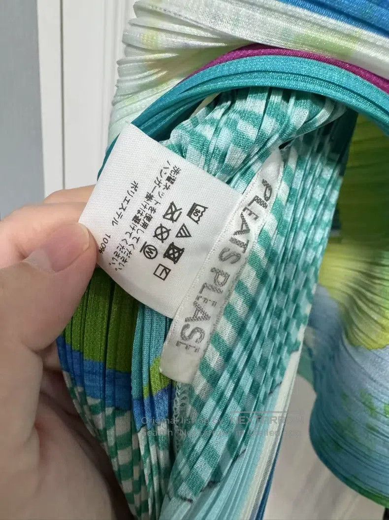 Issey Miyake Issey Miyake Green Windmill Tank Top Size L / US 10 / IT 46 - 2 Thumbnail