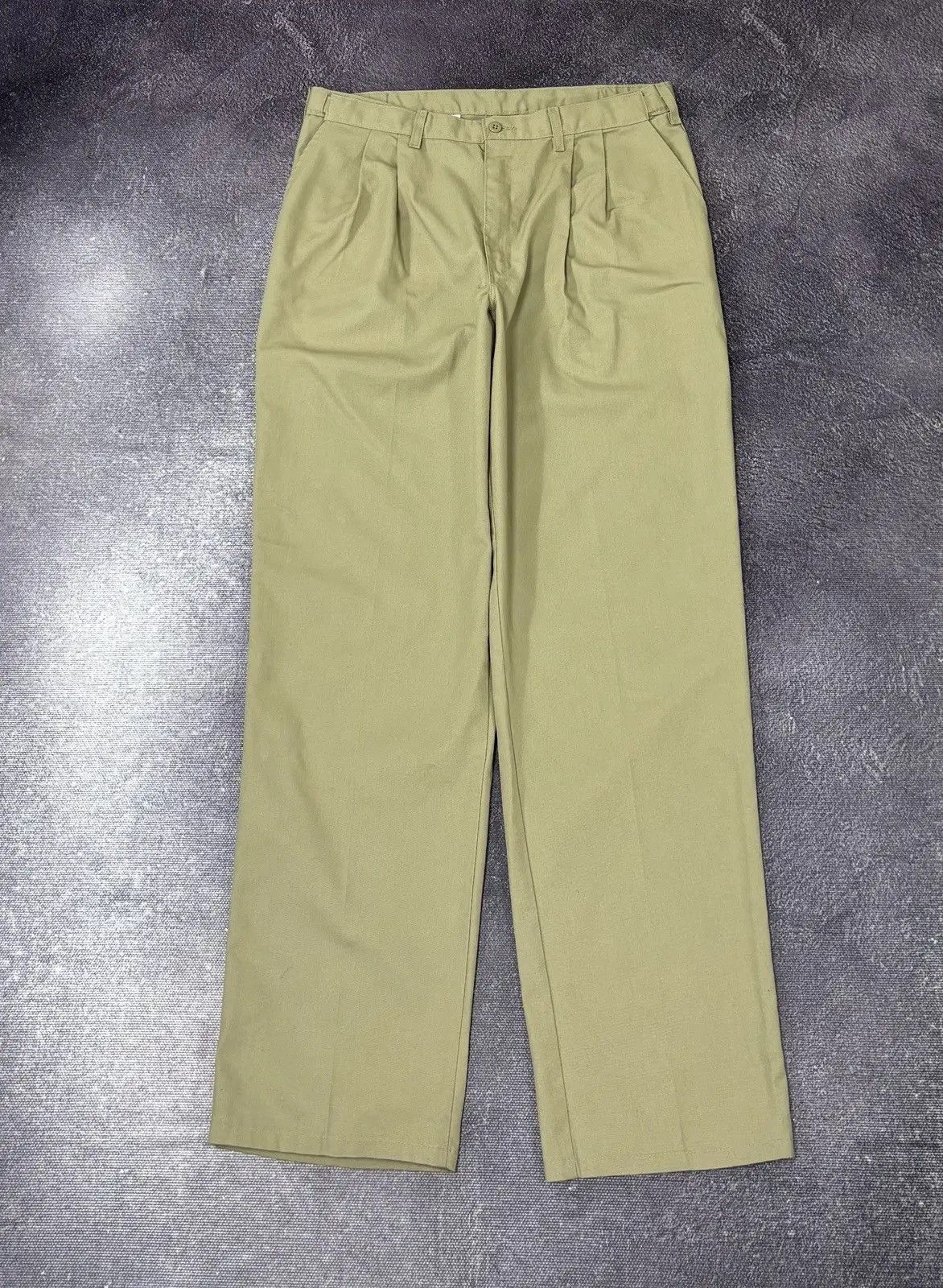 Dickies × Vintage Vintage Dickies Straight Fit Hype Baggy Chino Pants Size US 36 / EU 52 - 2 Thumbnail