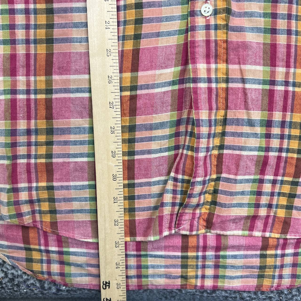 Ralph Lauren Vintage Ralph Lauren Blake Button Down L Plaid ShortSleeve Size US L / EU 52-54 / 3 - 4 Thumbnail