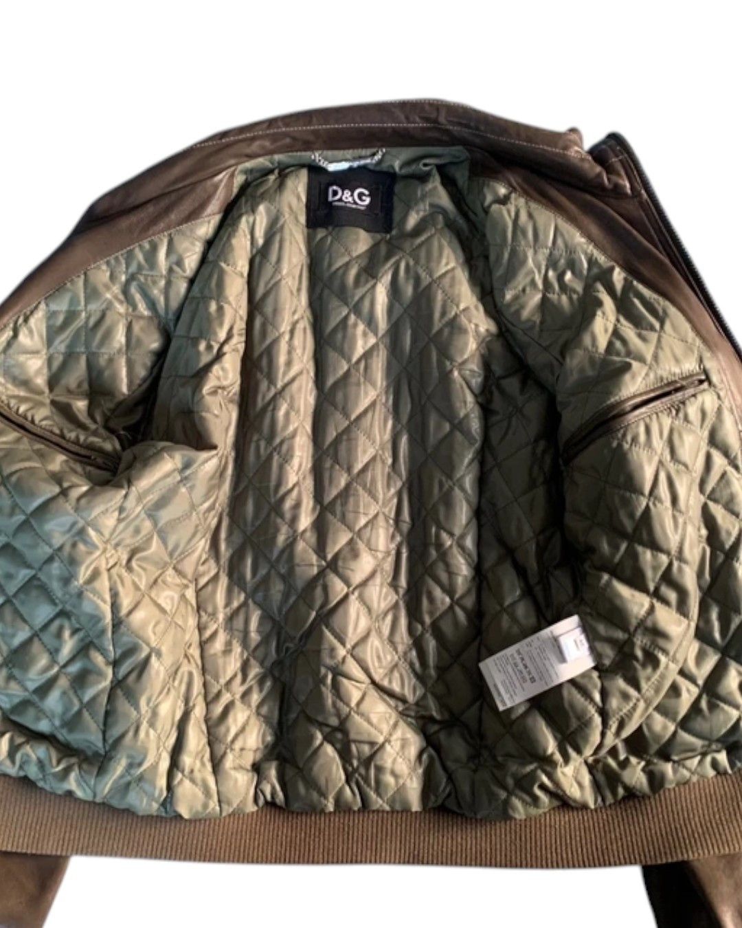 Dolce & Gabbana S/S 2006 LAMBSKIN LEATHER MULTIPOCKET JACKET Size US M / EU 48-50 / 2 - 3 Thumbnail
