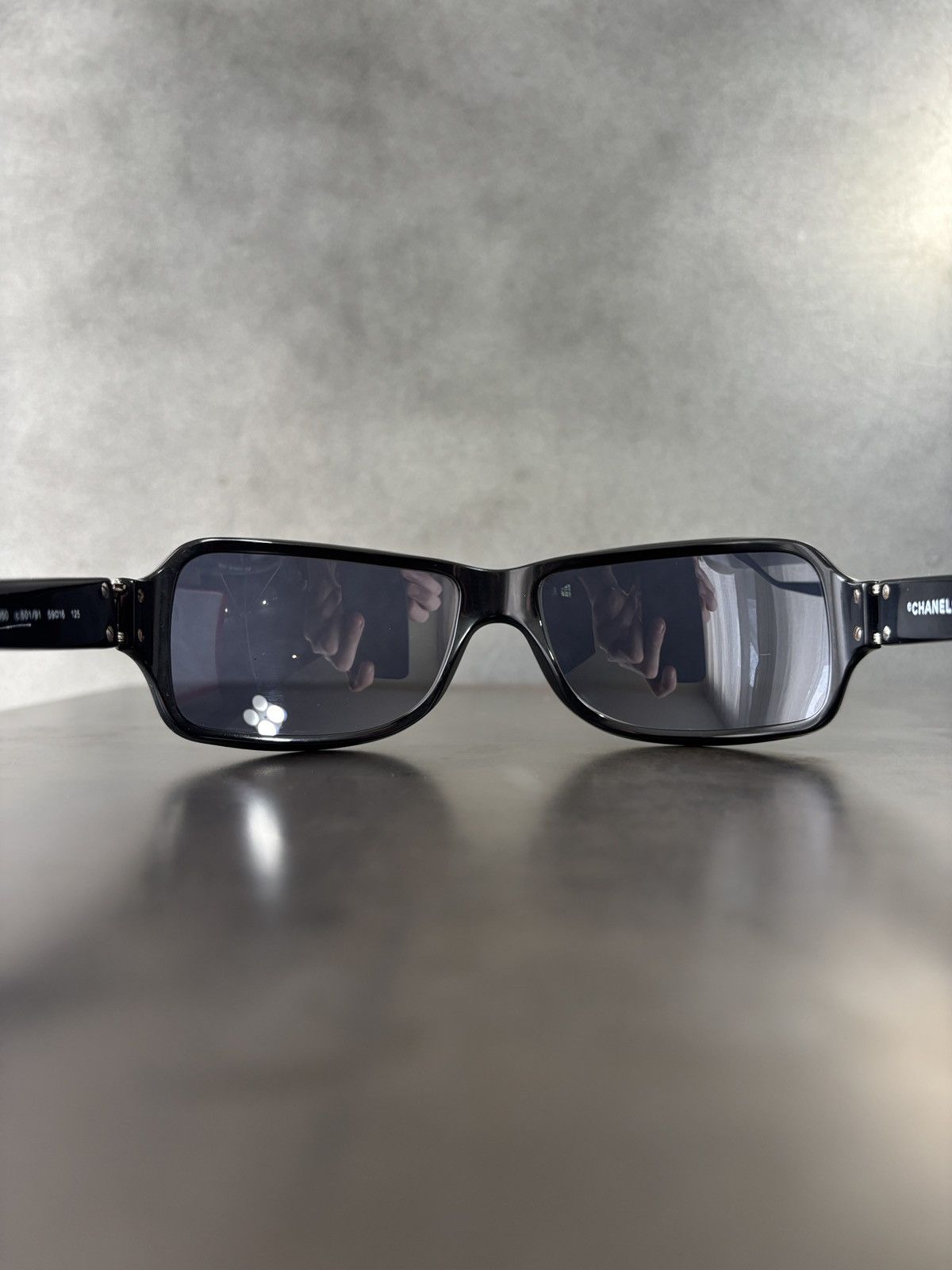 Chanel 2000s Vintage Chanel Sunglasses 5050 Y2K Quilted Double-C Size ONE SIZE - 13 Thumbnail
