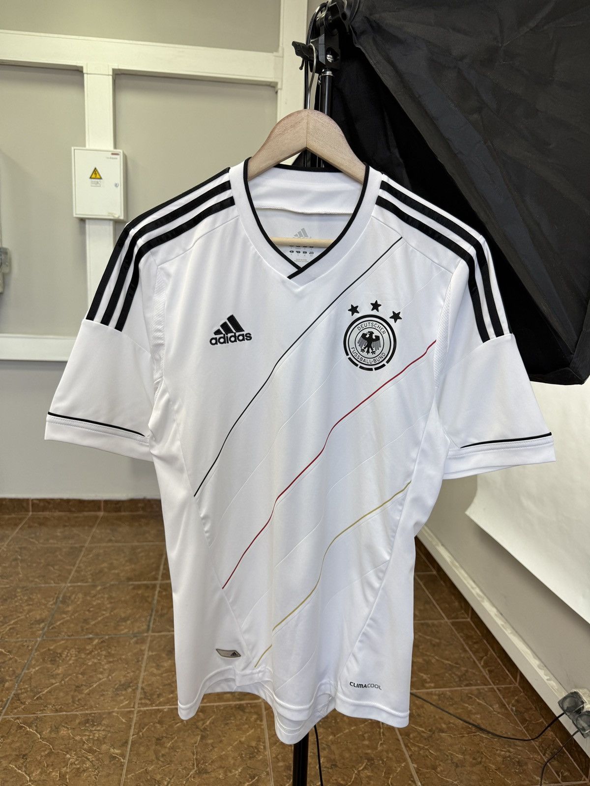 Adidas 🇩🇪 Adidas Germany 2011 Jersey Soccer T-Shirt Deutscher Rare Size US S / EU 44-46 / 1 - 1 Thumbnail