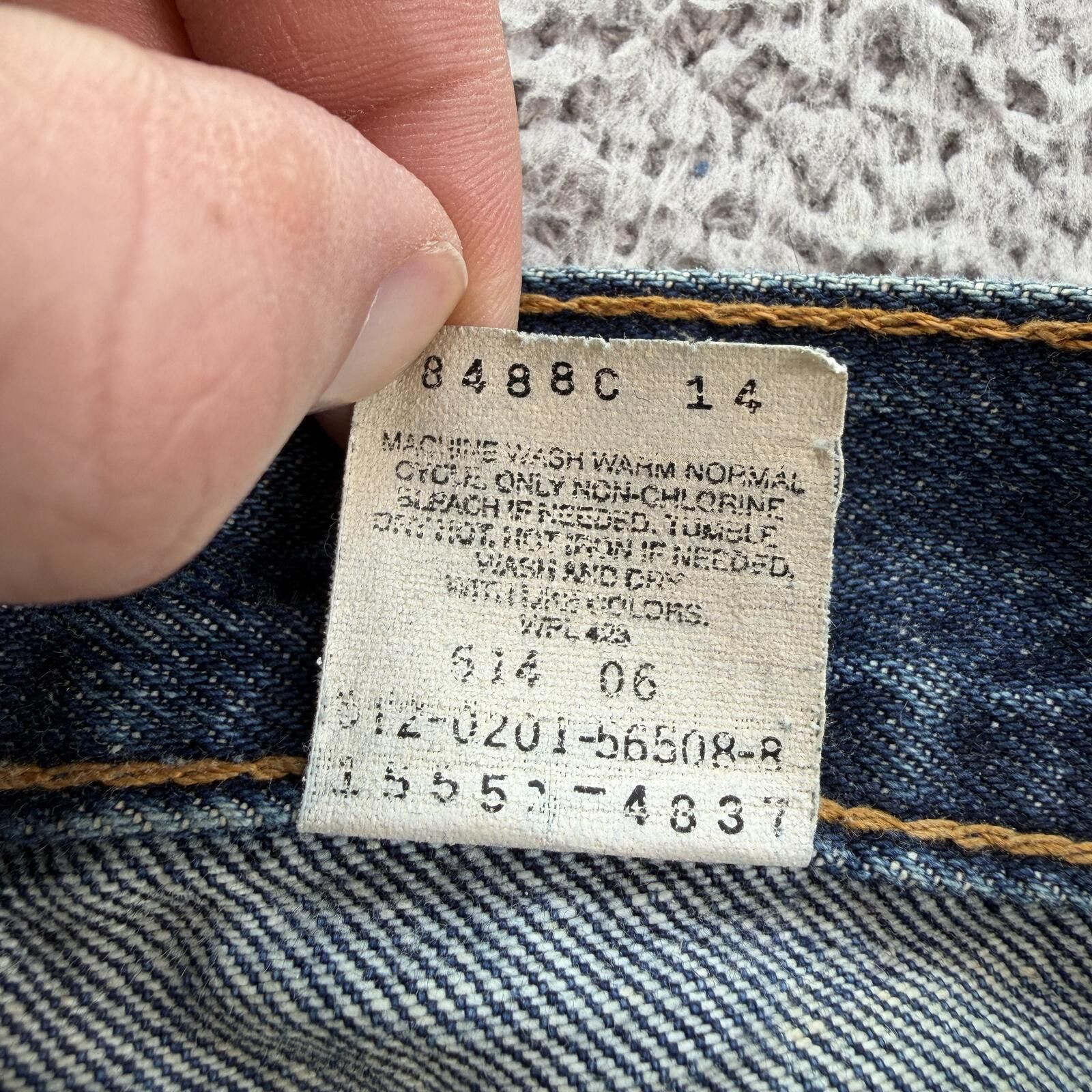Levi's Levis 550 Relaxed Fit Jeans Womens 10 Blue Y2K Vintage 27x29 Size 27" / US 4 / IT 40 - 6 Thumbnail