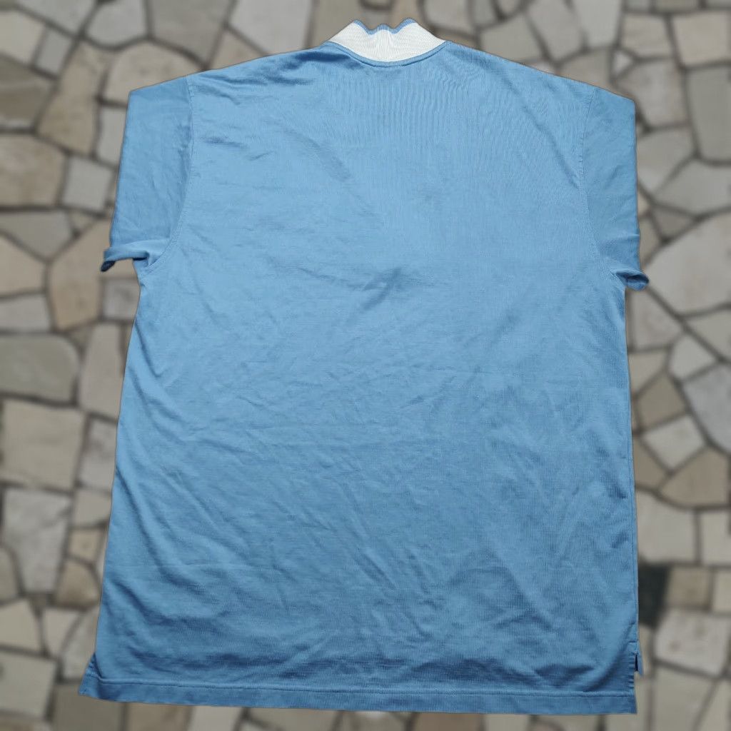 Nike VINTAGE Nike Shirt Tar Heels NC 1/4 Zip Argyle Blue XL Men’s Logo Classic 90s College Sports T-Shirt Size US XL / EU 56 / 4 - 1 Thumbnail