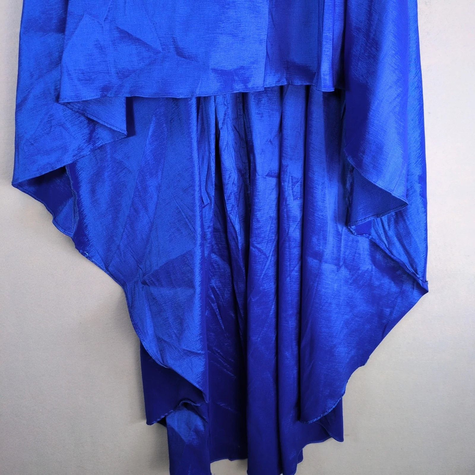 Other B Darlin Satin Dress Junior's 1/2 Off-Shoulder High-Low Hem Size S / US 4 / IT 40 - 9 Thumbnail