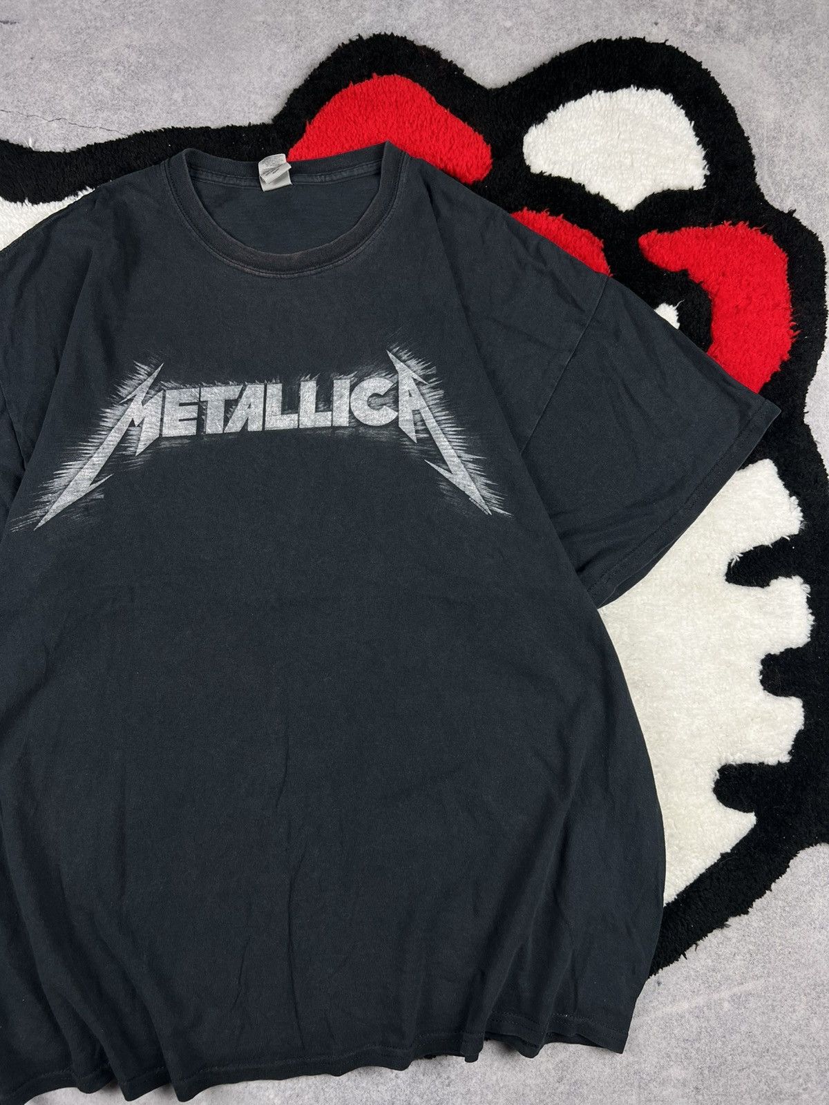 Metallica Faded Metallica Band Rock Oversized Gothic Y2K Tee Shirt Size US XXL / EU 58 / 5 - 3 Thumbnail