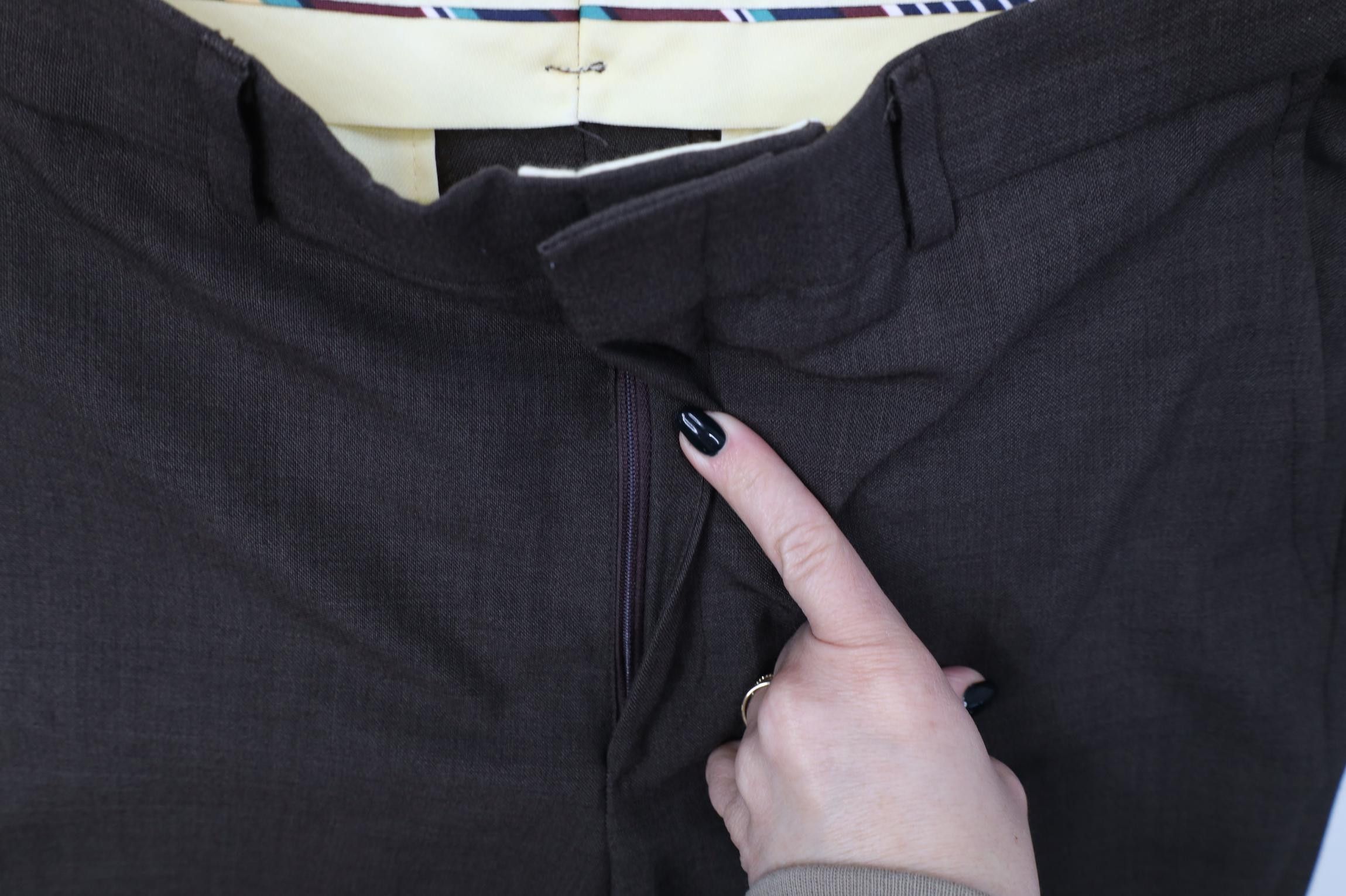 Vintage Vintage 70s Streetwear Knit Flared Wide Leg Chino Pants USA Size US 32 / EU 48 - 6 Thumbnail