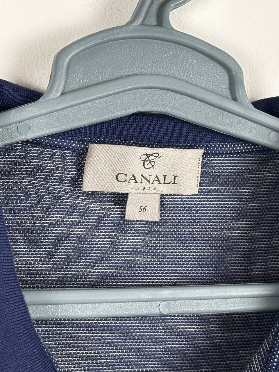Canali Canali Polo Size 56 Made In Italy Luxury Size US XL / EU 56 / 4 - 7 Thumbnail