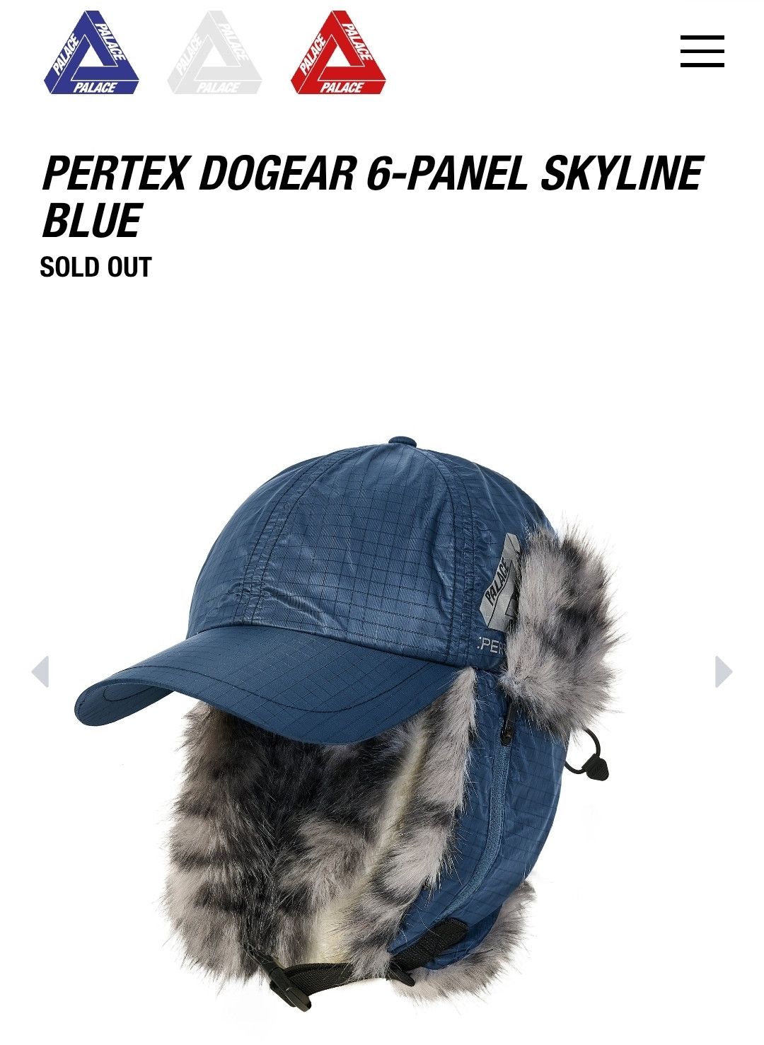 Palace Palace Pertex Dogear 6-Panel Size L/XL Size ONE SIZE - 2 Thumbnail