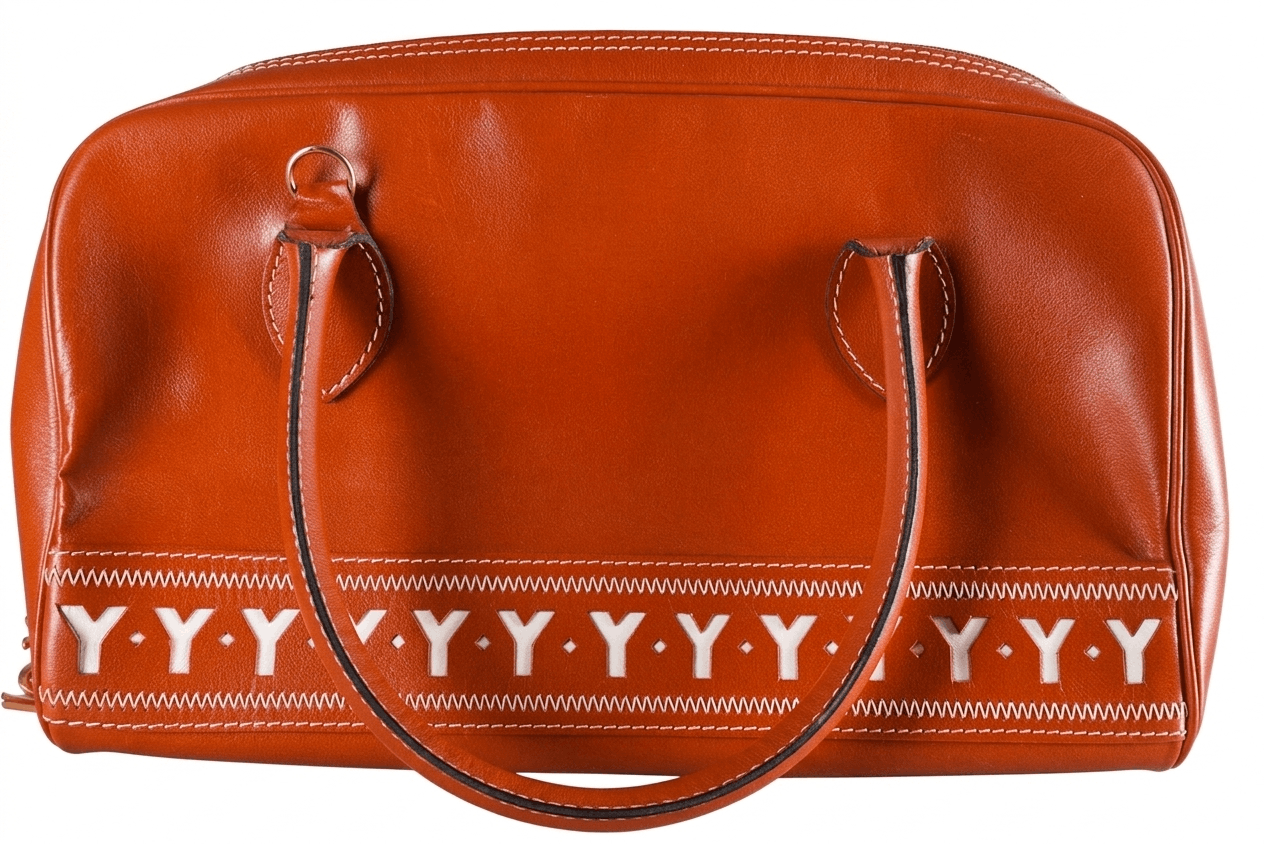 Yves Saint Laurent Women's Yves Saint Laurent Vintage Leather Handbag Brown Size ONE SIZE - 1 Thumbnail