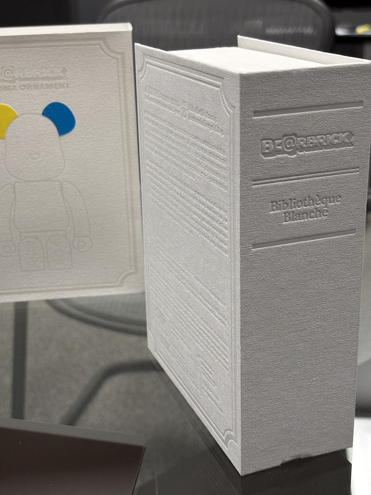 Medicom Toy Bearbrick Aroma Ornament No.0 Color-W-Double YELLOW/BLUE Size ONE SIZE - 8 Thumbnail