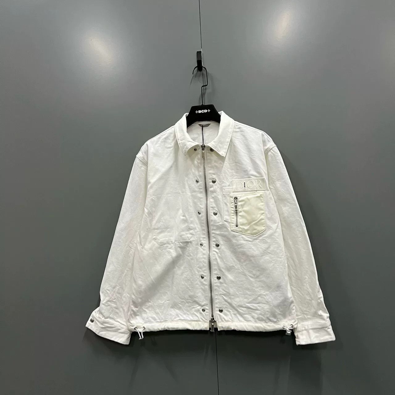 Dior dior x sacai embroidered denim jacket Size US L / EU 52-54 / 3 - 1 Thumbnail
