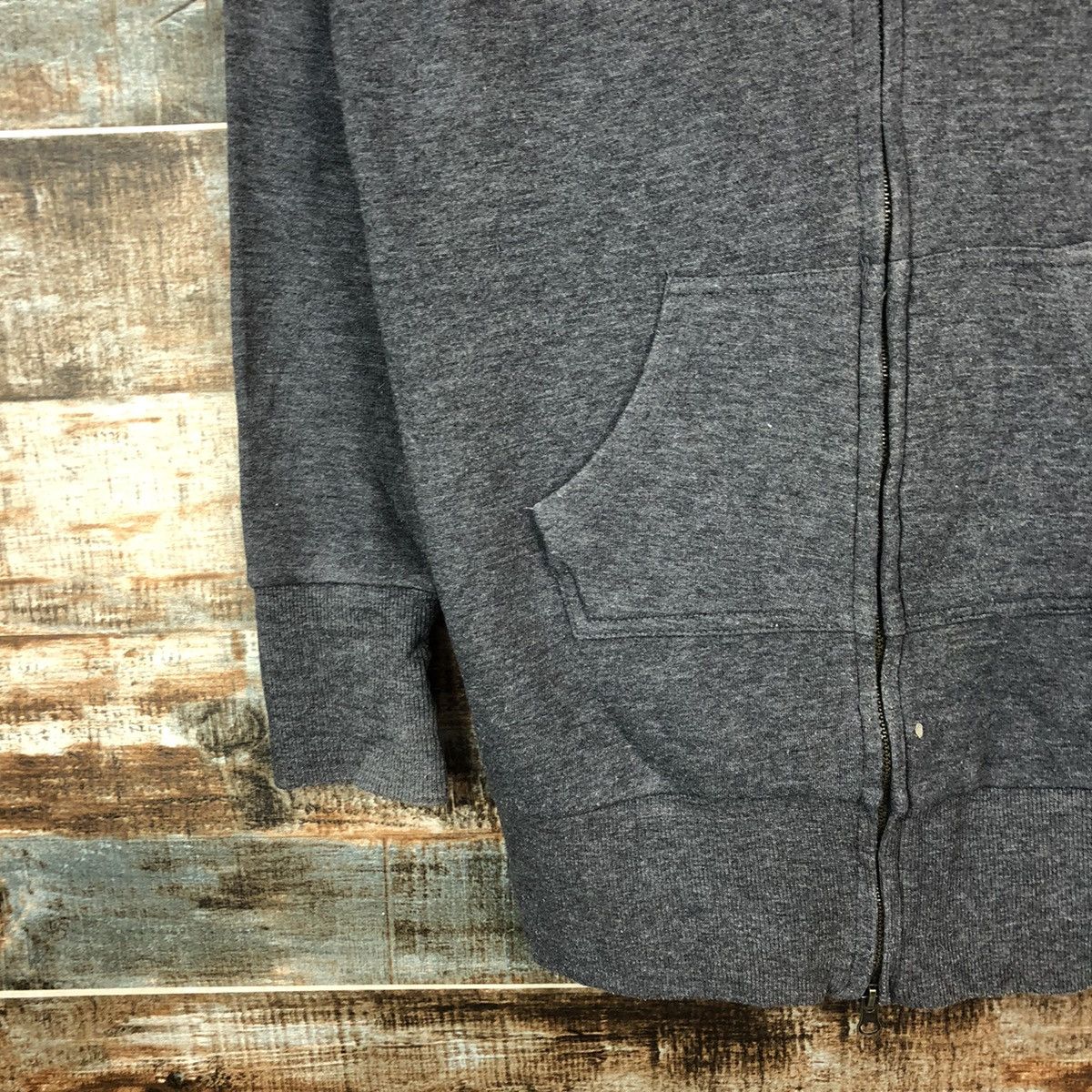 Japanese Brand Colza The World Remember Grey Hoodie #A2028 Size M / US 6-8 / IT 42-44 - 7 Thumbnail