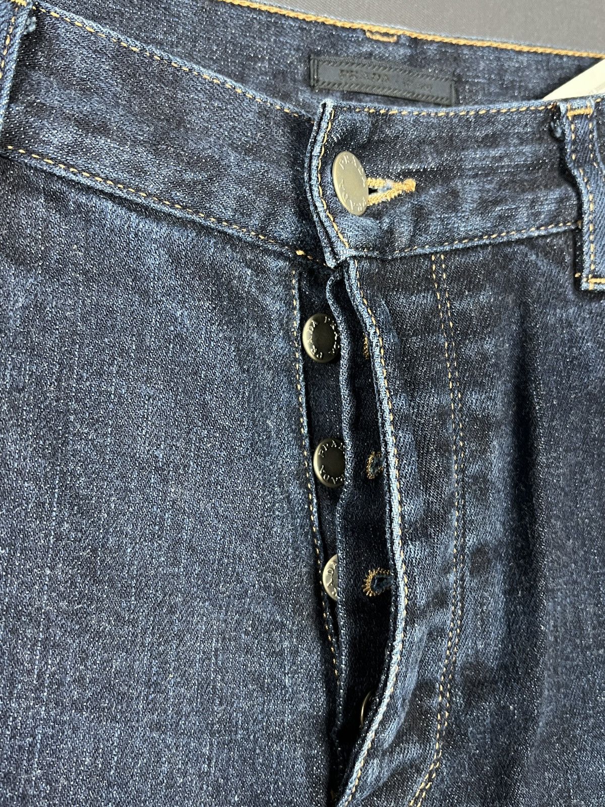 Prada Vintage Prada easy fit luxury men’s jeans Size US 31 - 6 Thumbnail