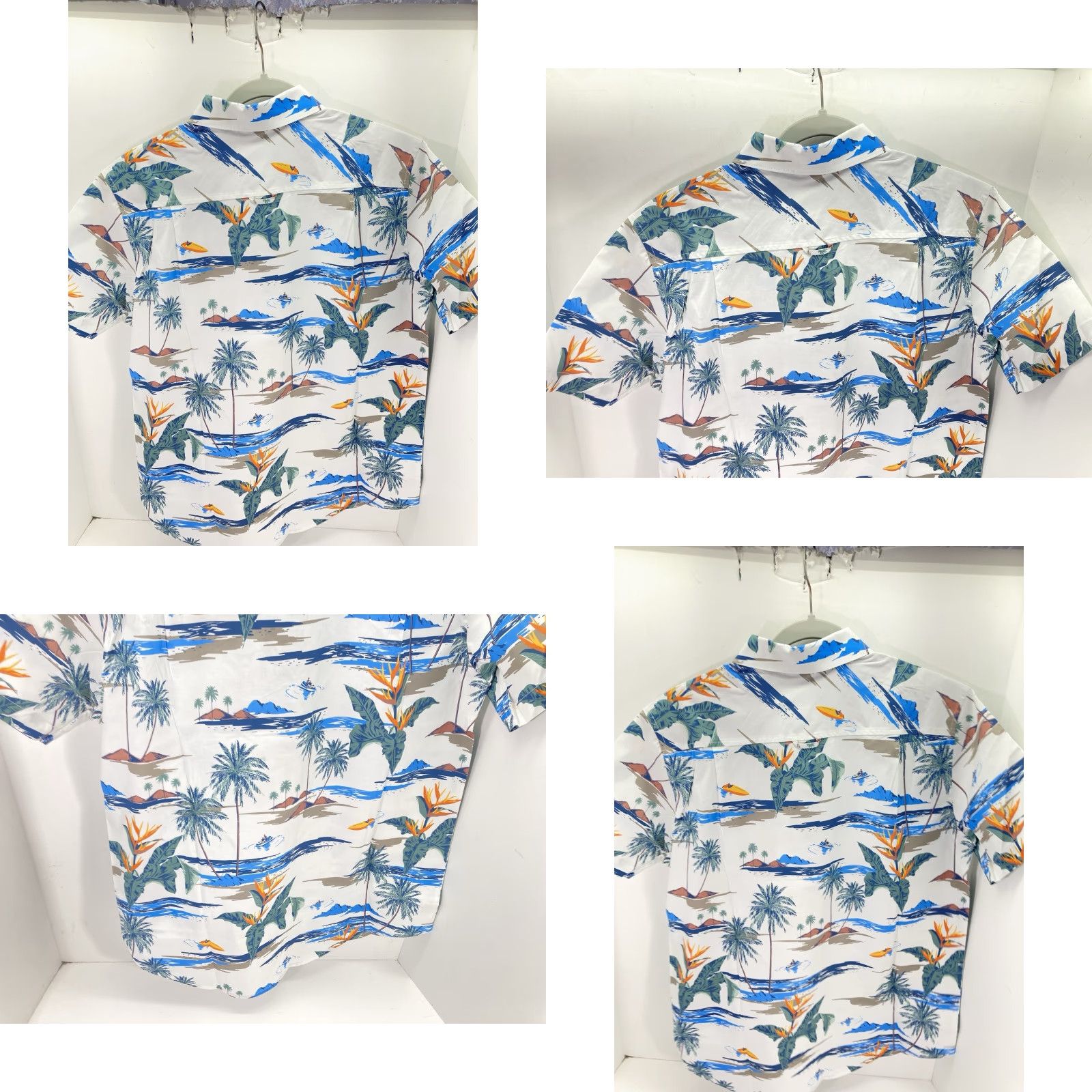Hurley Hurley Patio Cabana Shirt Men Sz Small AOP Floral Button Short Sleeve Casual NWT Size US S / EU 44-46 / 1 - 8 Thumbnail