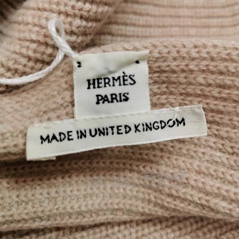 Hermes Hermes Cashmere Solid Color Tie Front Knit Top Size M / US 6-8 / IT 42-44 - 5 Thumbnail