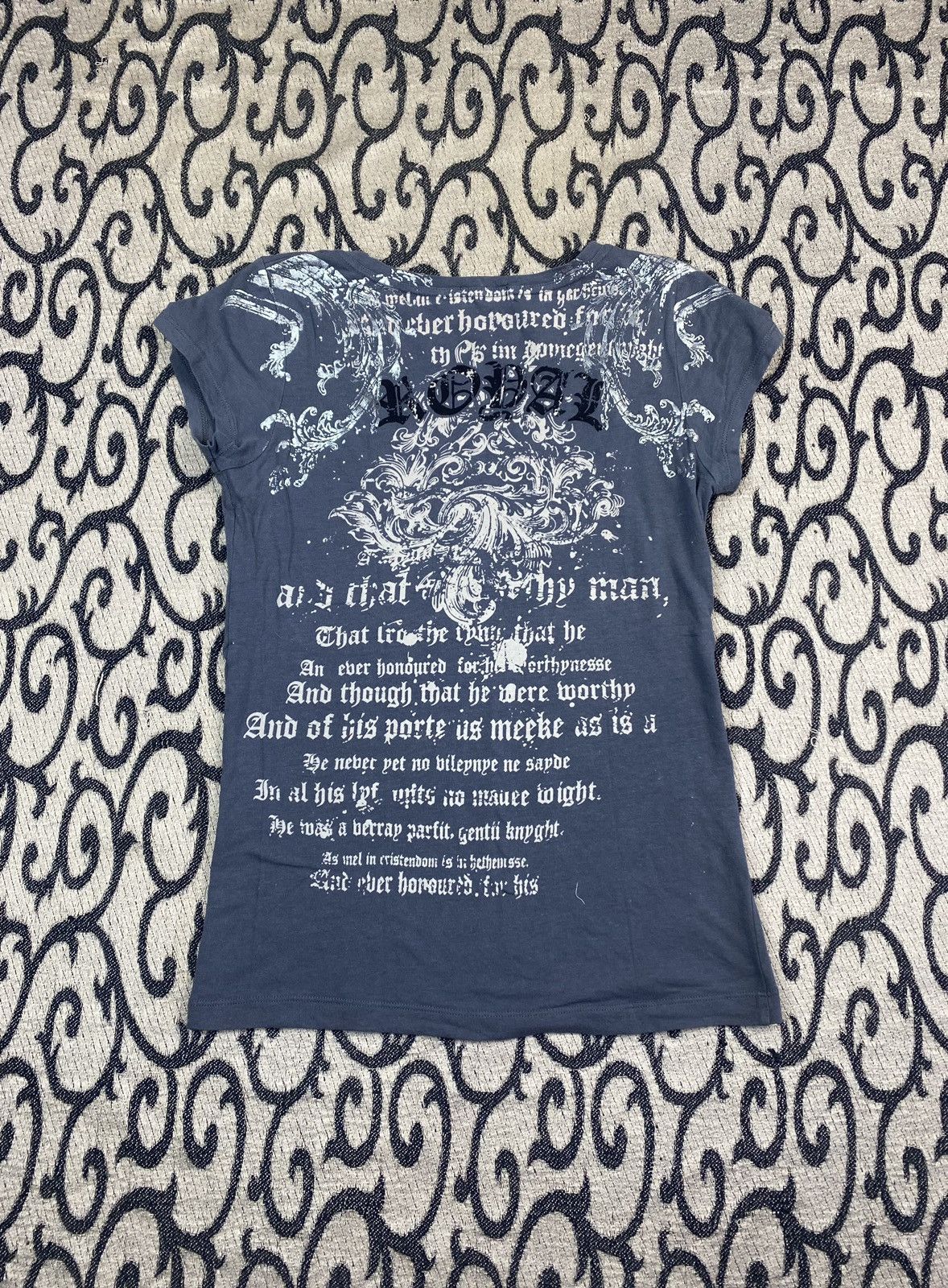 Affliction × Burberry × If Six Was Nine Y2K if Six Was Nine Avant Garde T-shirt Streetwear Size M / US 6-8 / IT 42-44 - 5 Thumbnail