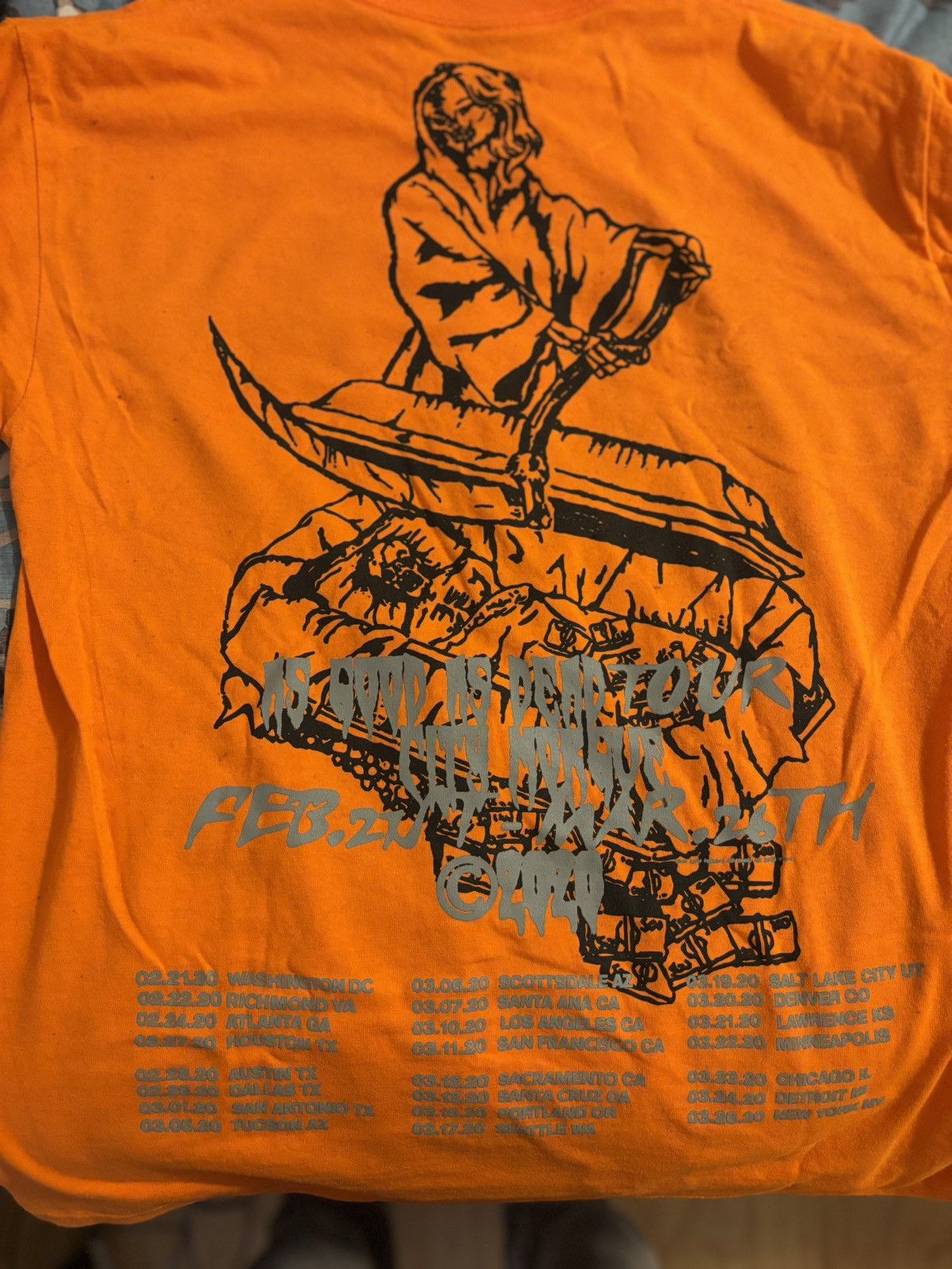 City Morgue City Morgue “As Good As Dead Tour” Long-sleeve T-Shirt Size US L / EU 52-54 / 3 - 3 Thumbnail