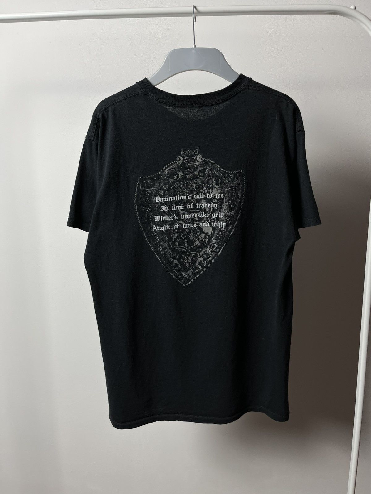 Band Tees Hulder Godslastering Black Metal T-Shirt Size L Size US L / EU 52-54 / 3 - 9 Thumbnail