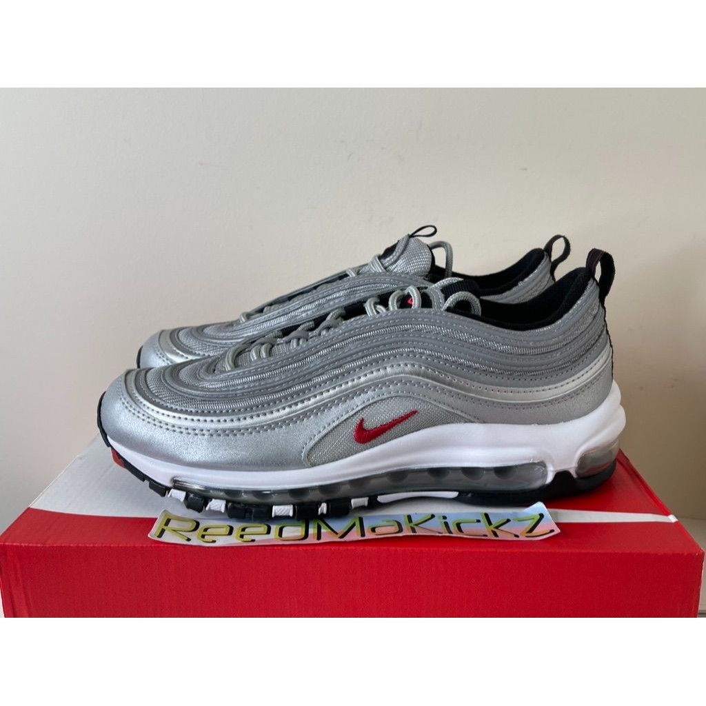 Nike Nike Air Max 97 Silver Bullet 2022 GS 7Y Size US 7 / EU 40 - 1 Thumbnail