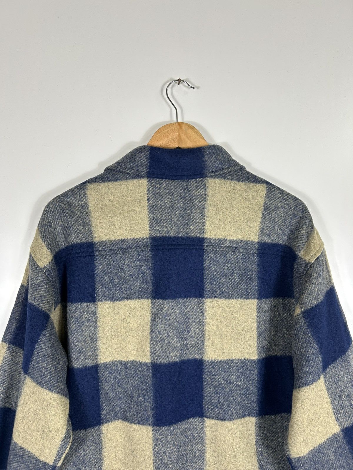 Japanese Brand × Uniqlo 🔥Uniqlo Flannel Wool Button Shirt Jacket Size US XL / EU 56 / 4 - 17 Thumbnail