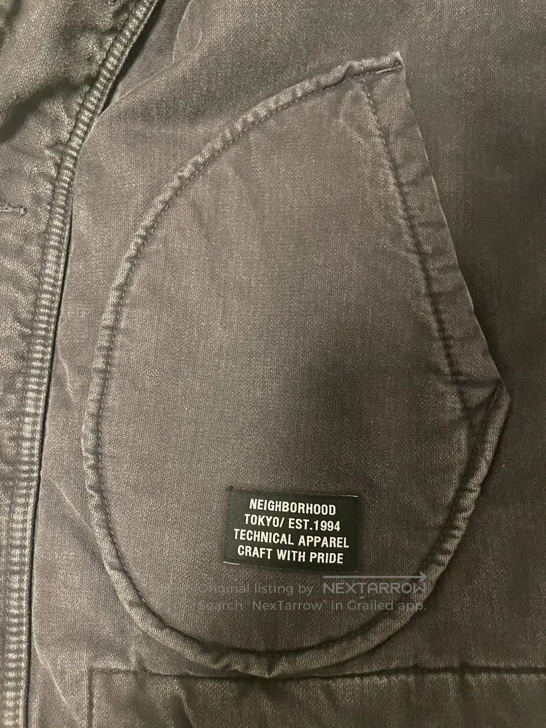 Neighborhood Neighborhood Distressed N1 Lamb Fleece Jacket Deck Jacket Size US M / EU 48-50 / 2 - 6 Thumbnail