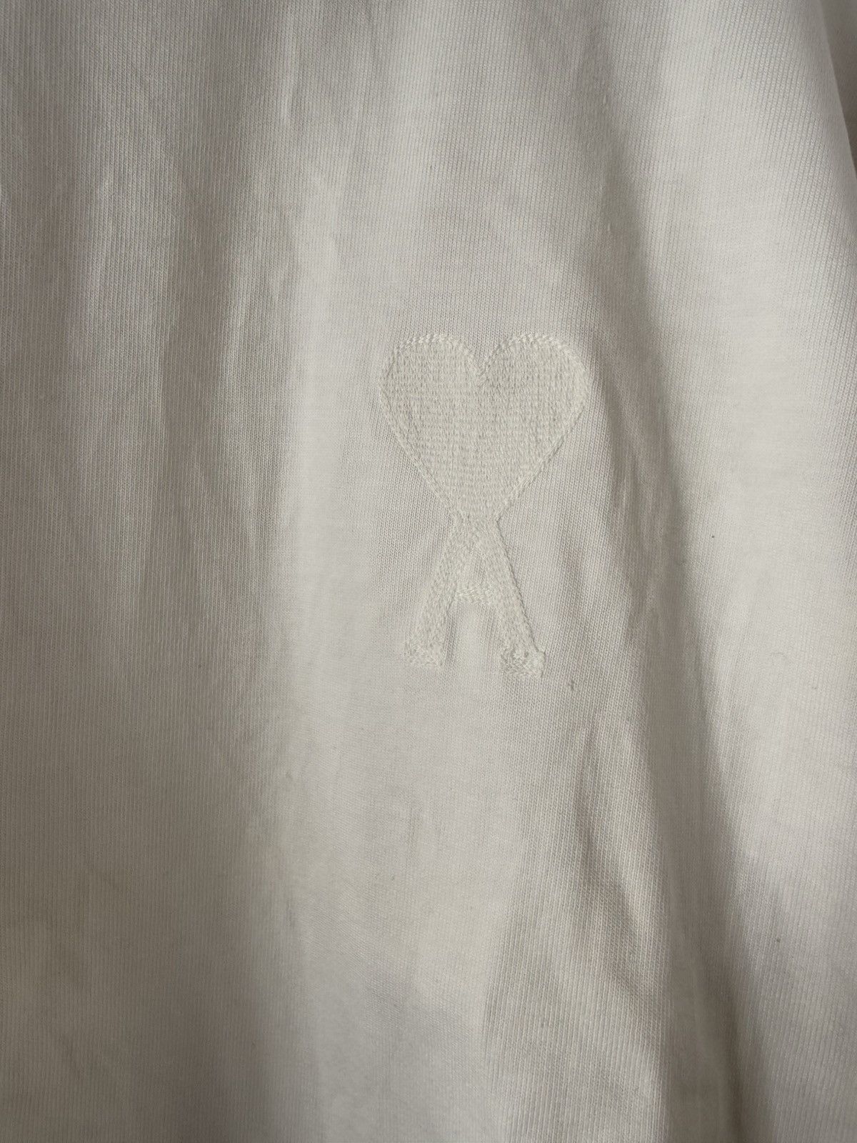 AMI AMI White T-shirt Size US L / EU 52-54 / 3 - 2 Thumbnail