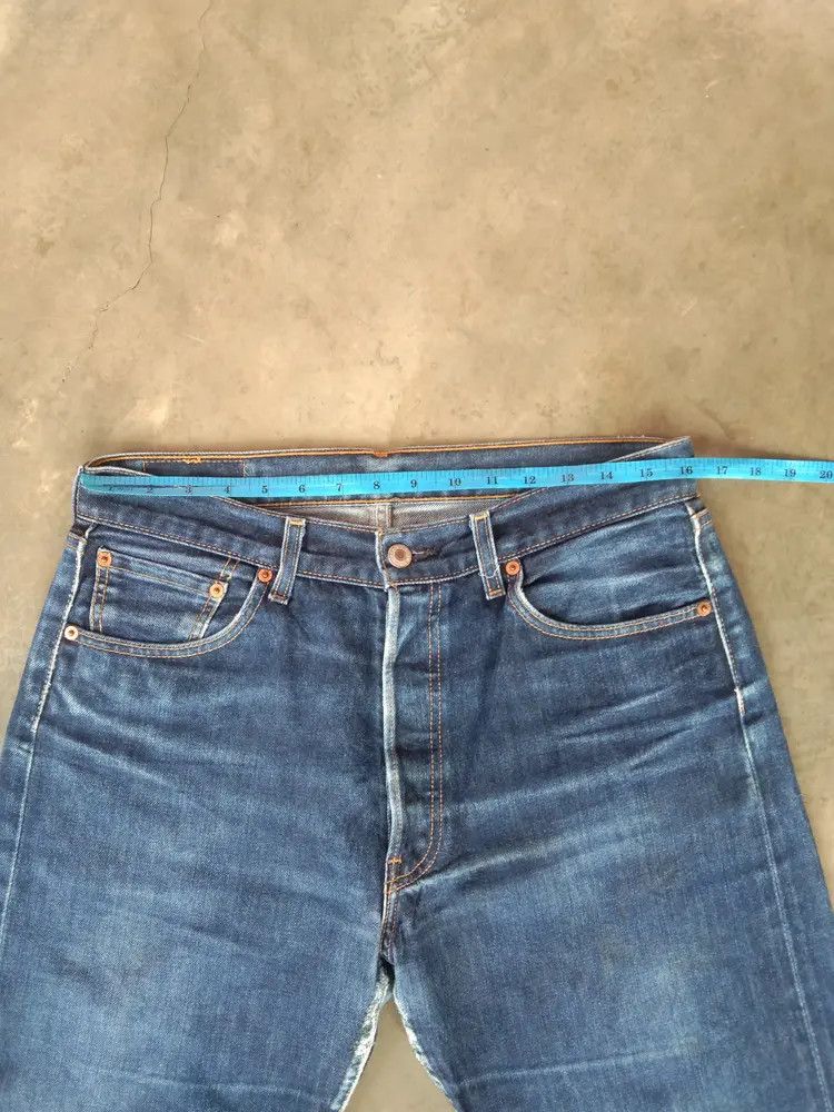 Levi's Vintage Levi's 501 Distressed Jeans 32x31 Size US 32 / EU 48 - 6 Thumbnail