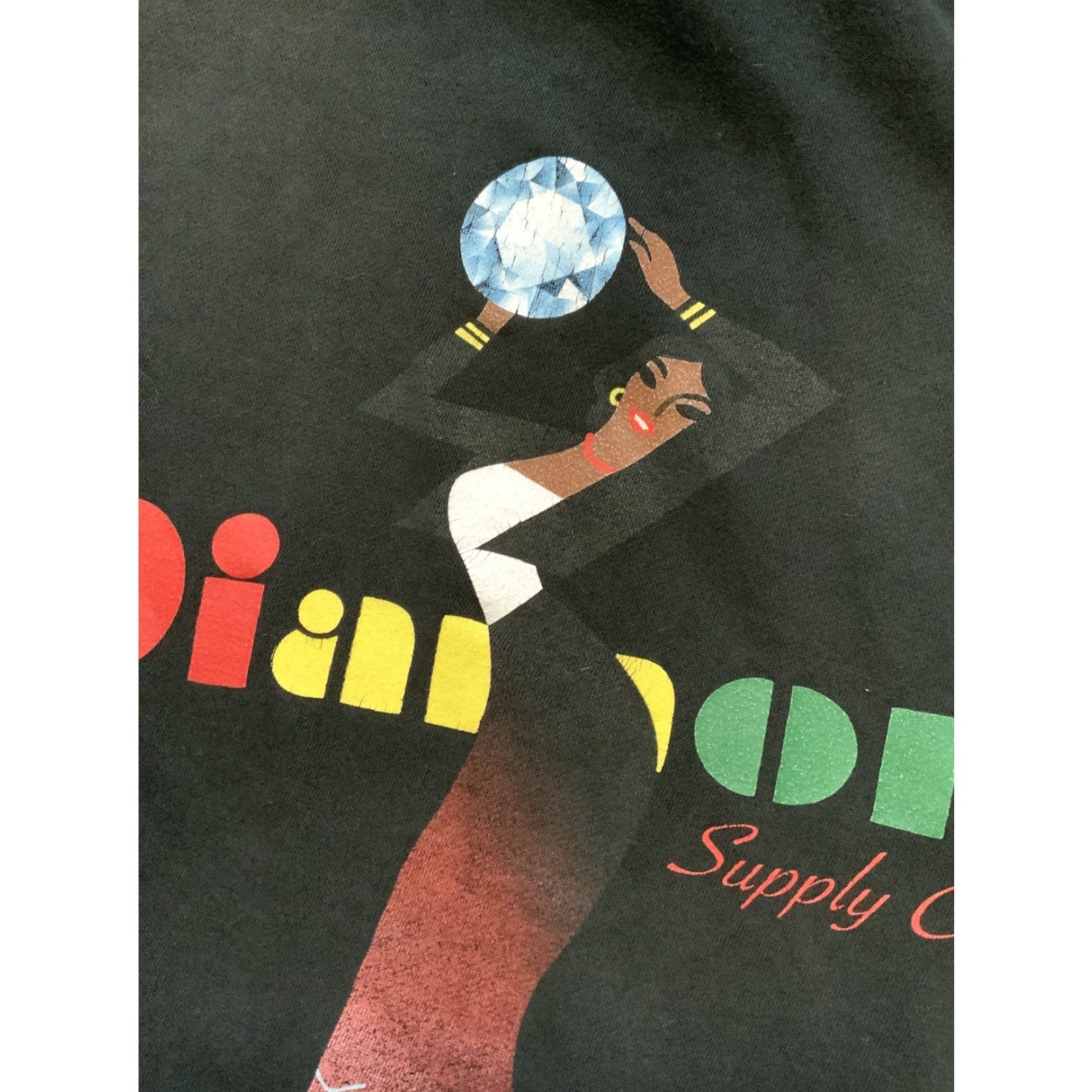 Vintage Diamond Supply Company Hoodie Holding Diamond Jewel Black Fleece Skateboard Sz.L Mens Midi? Size US L / EU 52-54 / 3 - 6 Thumbnail