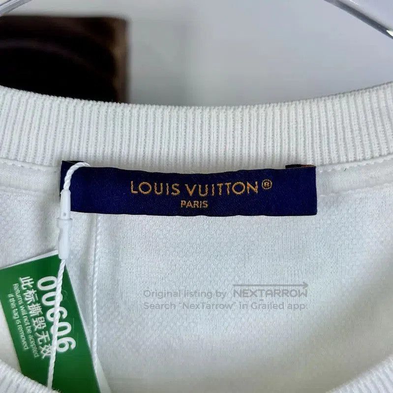 Louis Vuitton Louis Vuitton White Cotton Blend Monogram T-Shirt . Size US S / EU 44-46 / 1 - 3 Thumbnail