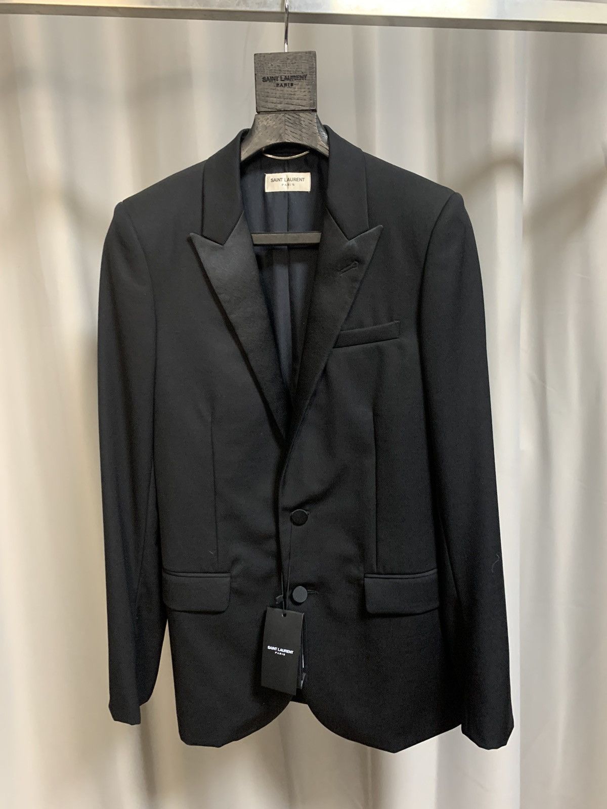 Saint Laurent Paris Saint Laurent 2014SS Two buttons Le smokin Tuxedo Size US S / EU 44-46 / 1 - 1 Thumbnail