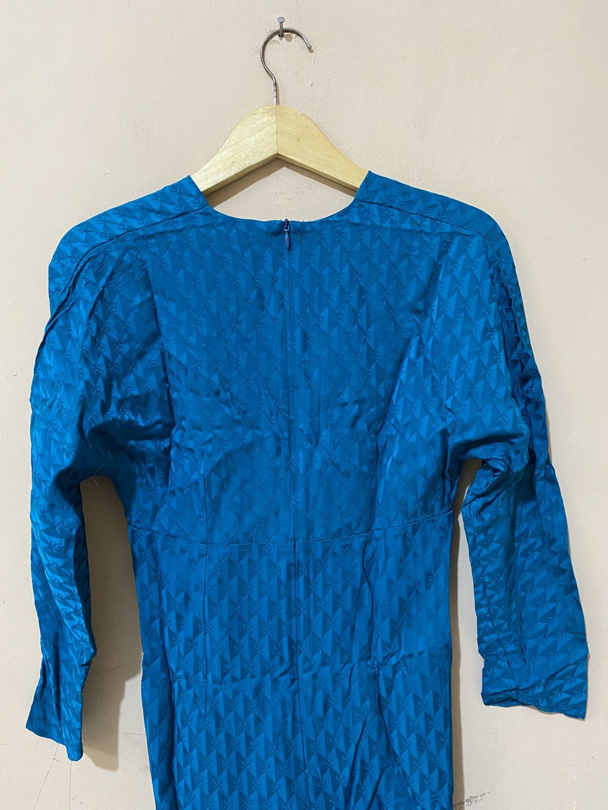 Sandro Sandro Paris Monogram Silk Blouse Size XS / US 0-2 / IT 36-38 - 12 Thumbnail