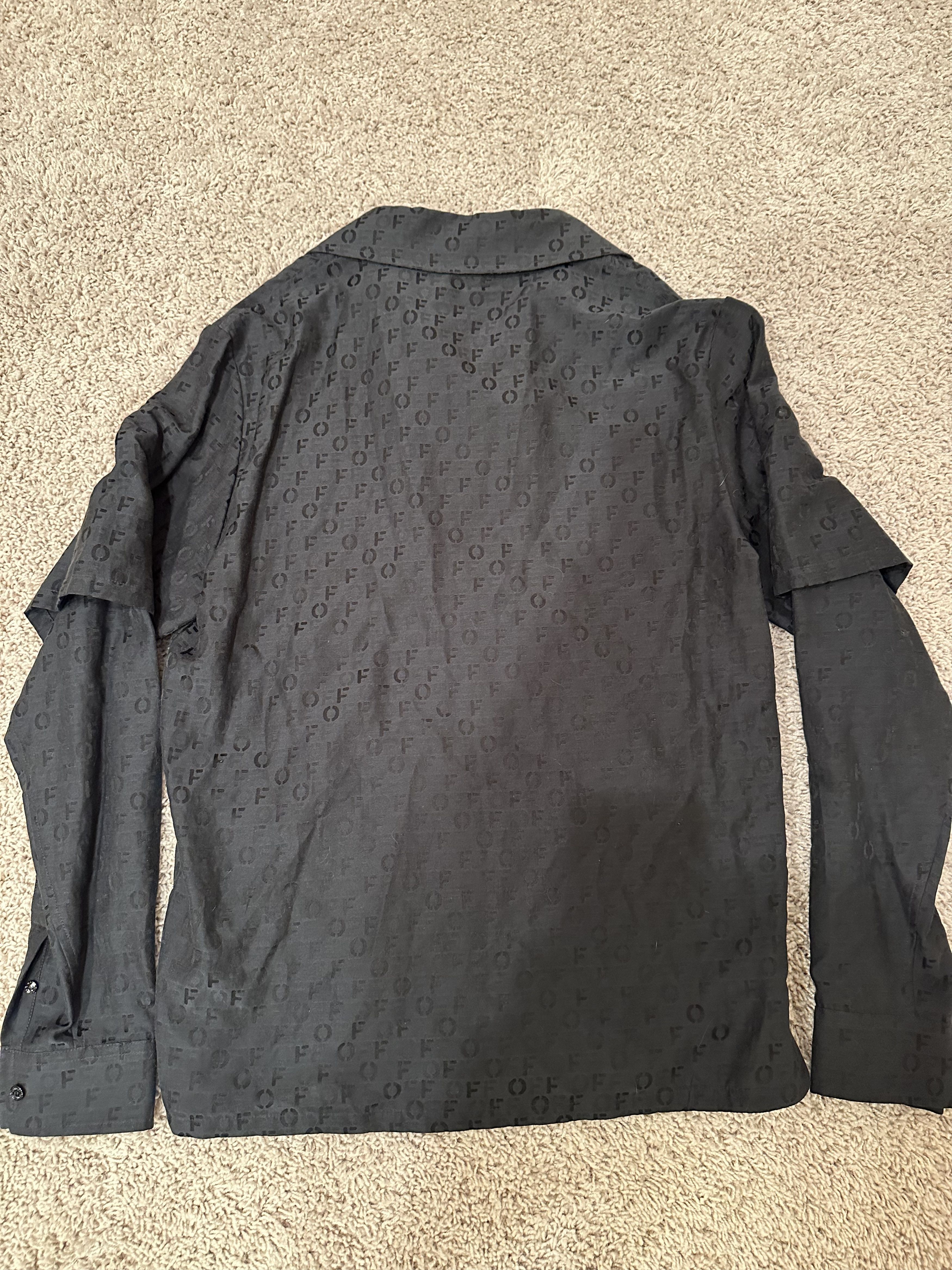 Off-White Off-White Monogram Jacquard Double-Sleeve Size US XS / EU 42 / 0 - 2 Thumbnail