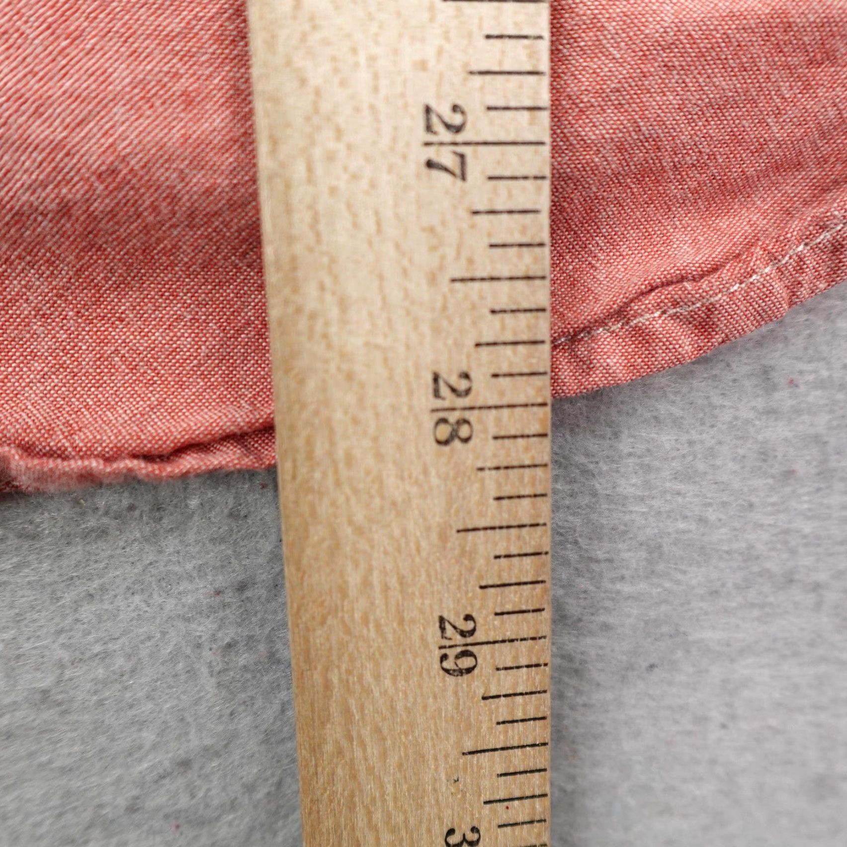 Ralph Lauren Ralph Lauren Denim Supply Shirt Mens Medium Orange Salmon Button-Up Long Sleeve Size US M / EU 48-50 / 2 - 7 Thumbnail