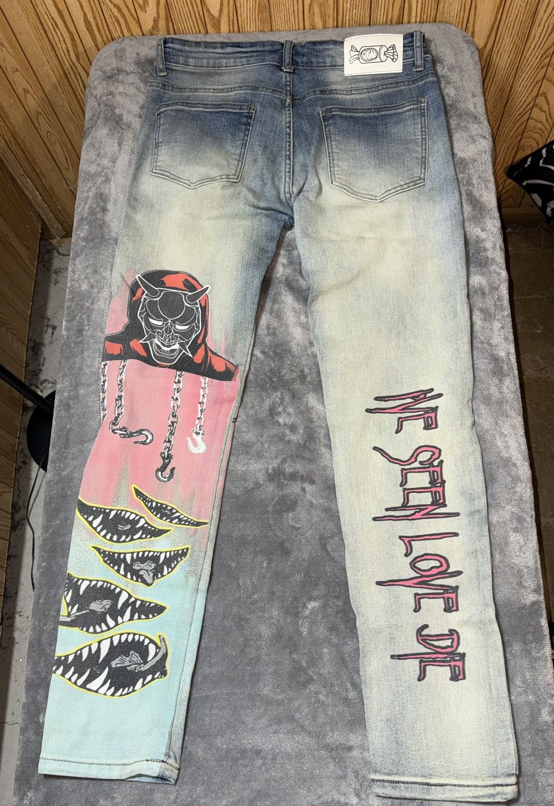 Other Sugarhill See No Evil Skinny Jeans Size 32 Size US 32 / EU 48 - 2 Thumbnail