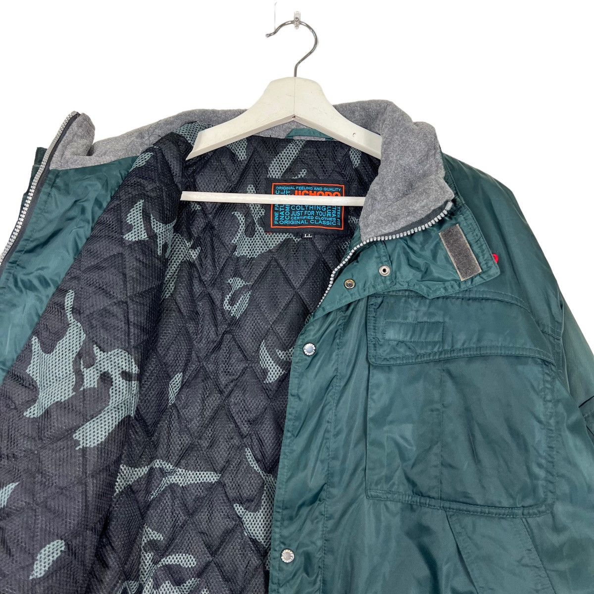 Japanese Brand 🔥 VINTAGE JICHODO DENSO BOMBER JACKET Size US L / EU 52-54 / 3 - 10 Thumbnail