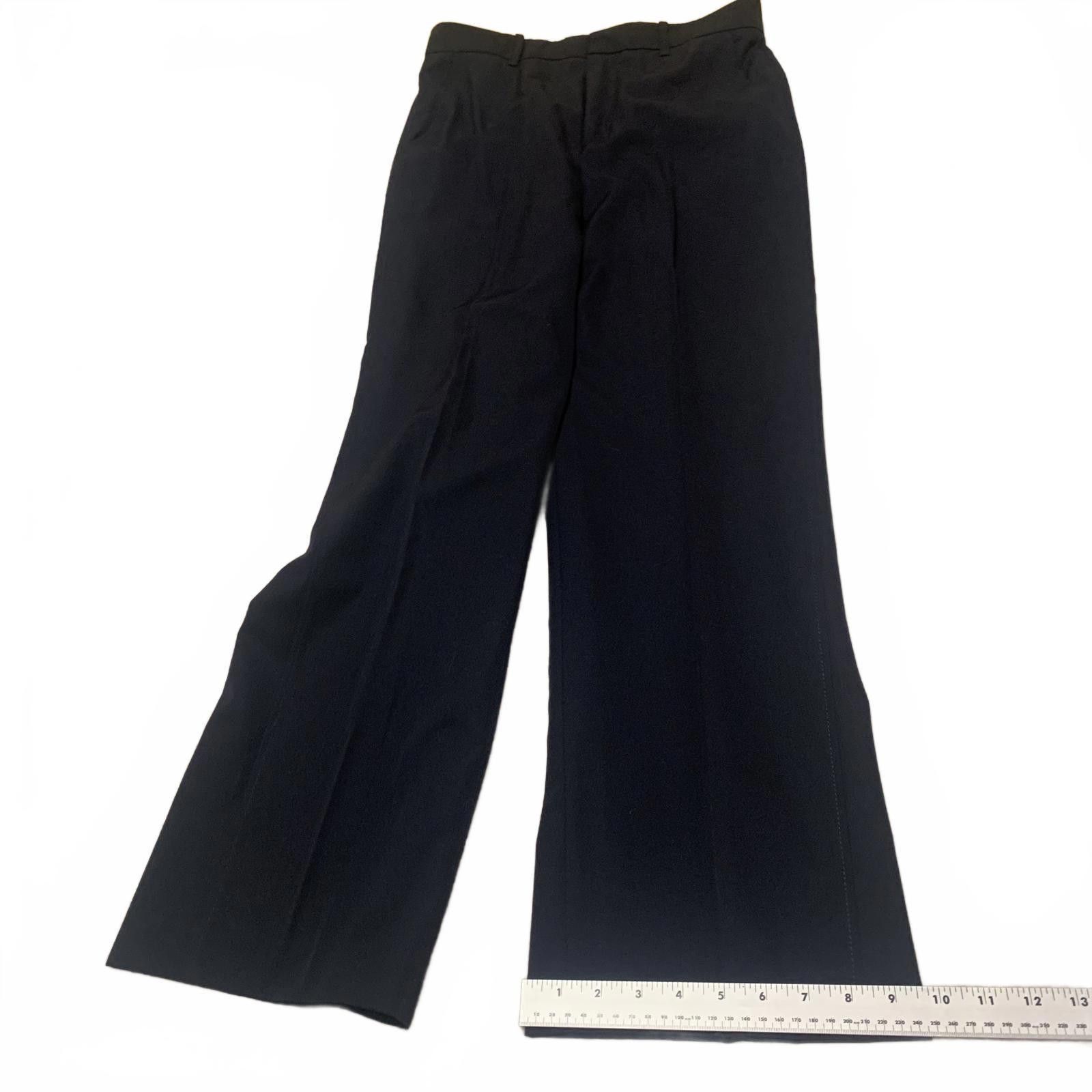 Zara Zara Women's Size Small Navy Blue Chino Pants Size 28" / US 6 / IT 42 - 7 Thumbnail