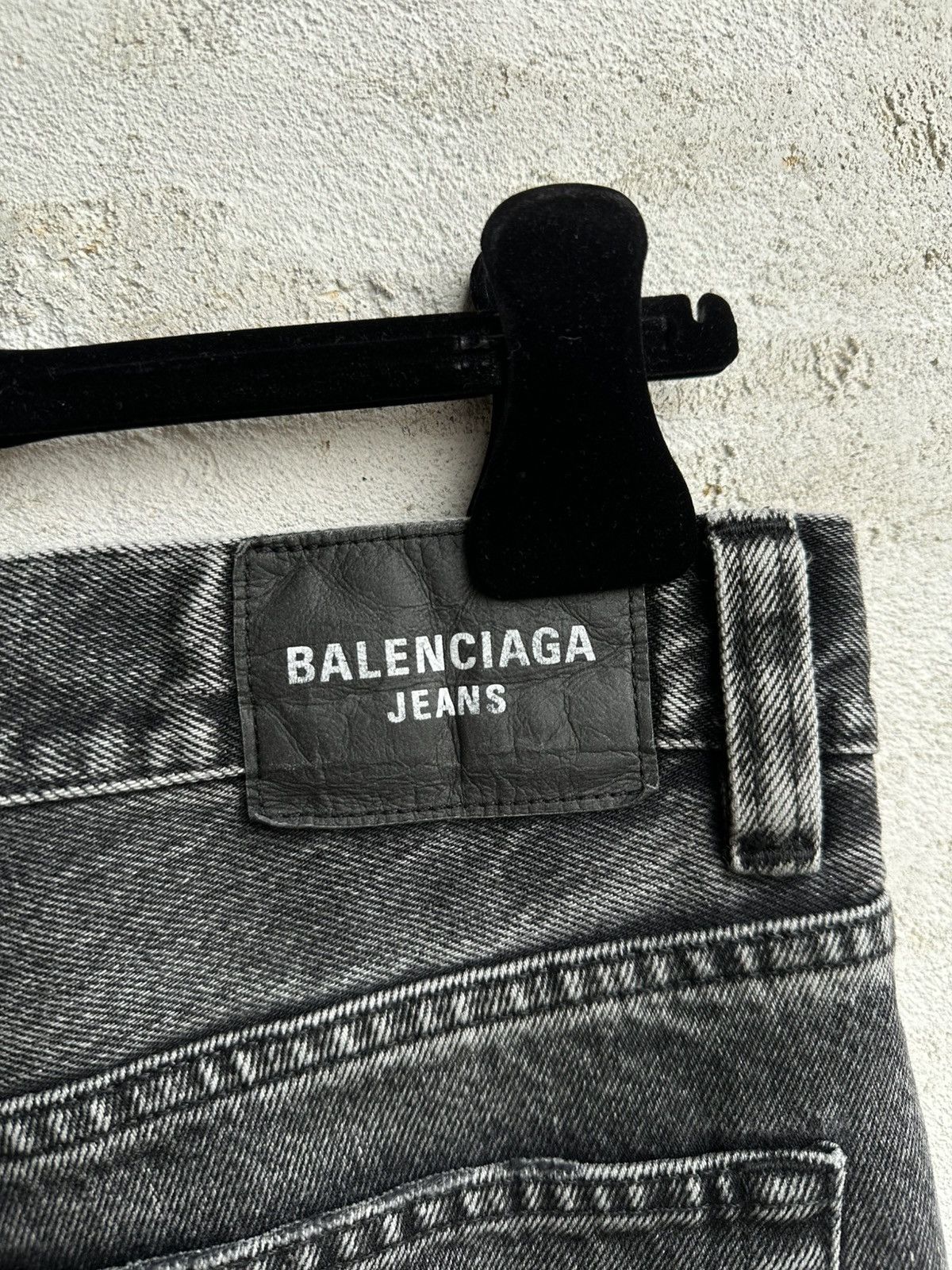 Balenciaga [S] Fall22 The Lost Tape Gray flared jeans Size US 33 - 9 Thumbnail