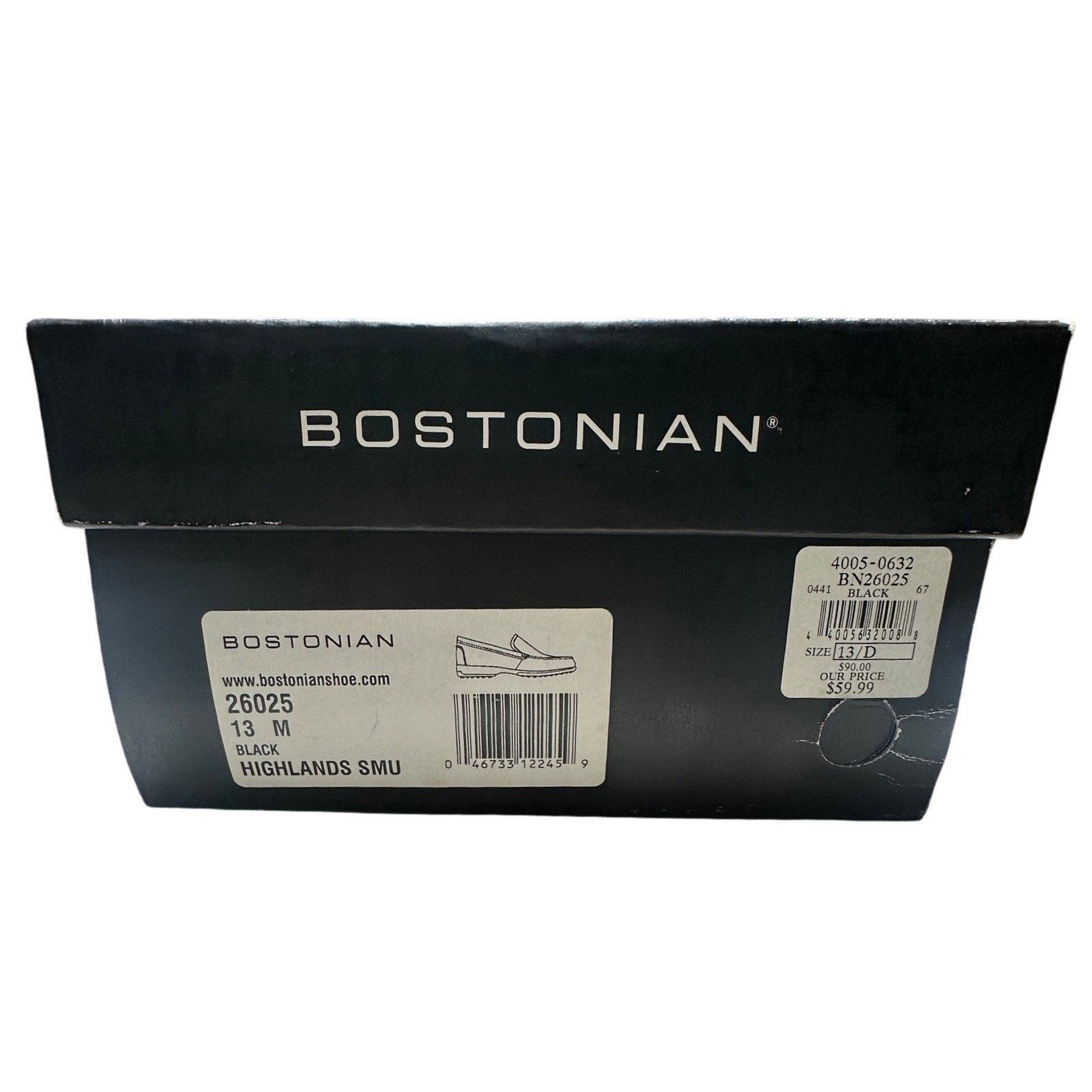 Bostonian Bostonian Loafers Mens 13 Black NEW Leather Slip On Shoes Size US 13 / EU 46 - 7 Thumbnail